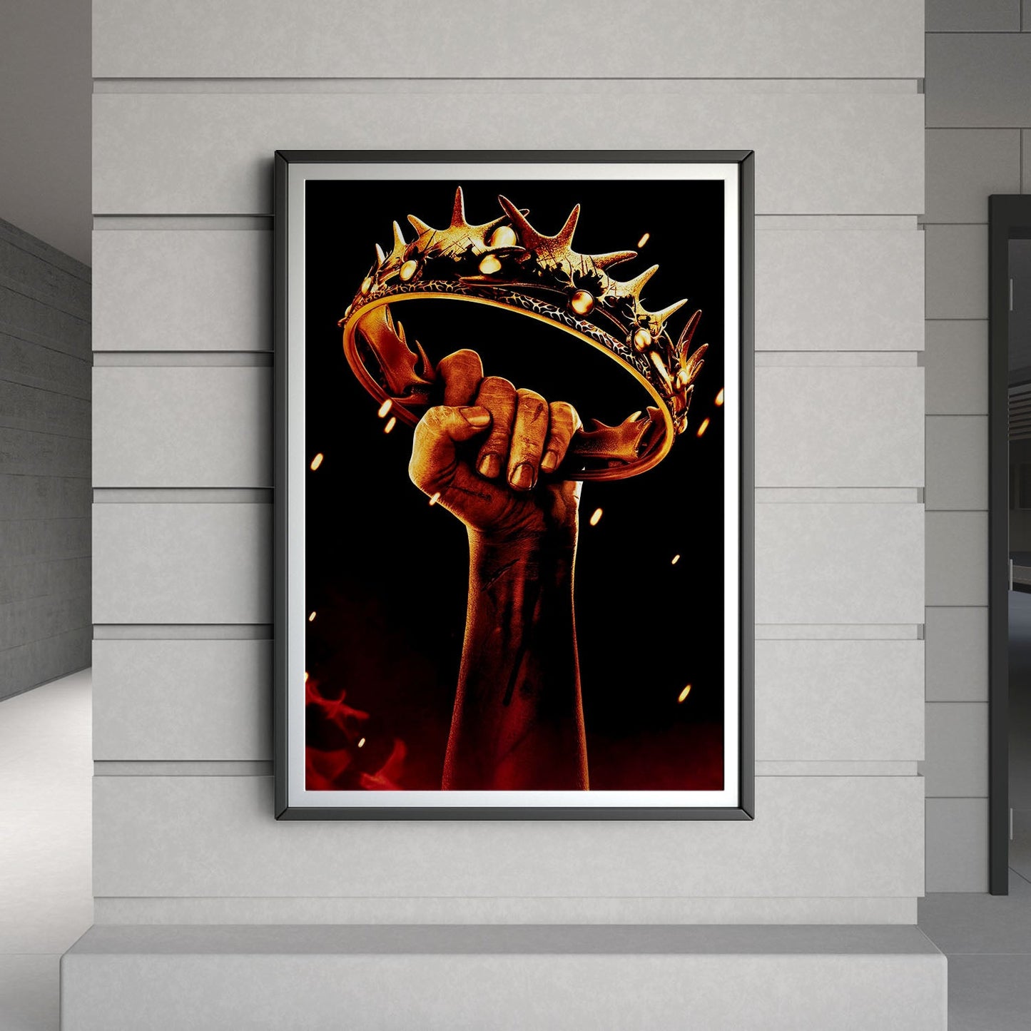 Flex Designs Poster Game of Thrones Crown 8 x 10" Home Goods - TV Show 2011 TV Show Poster