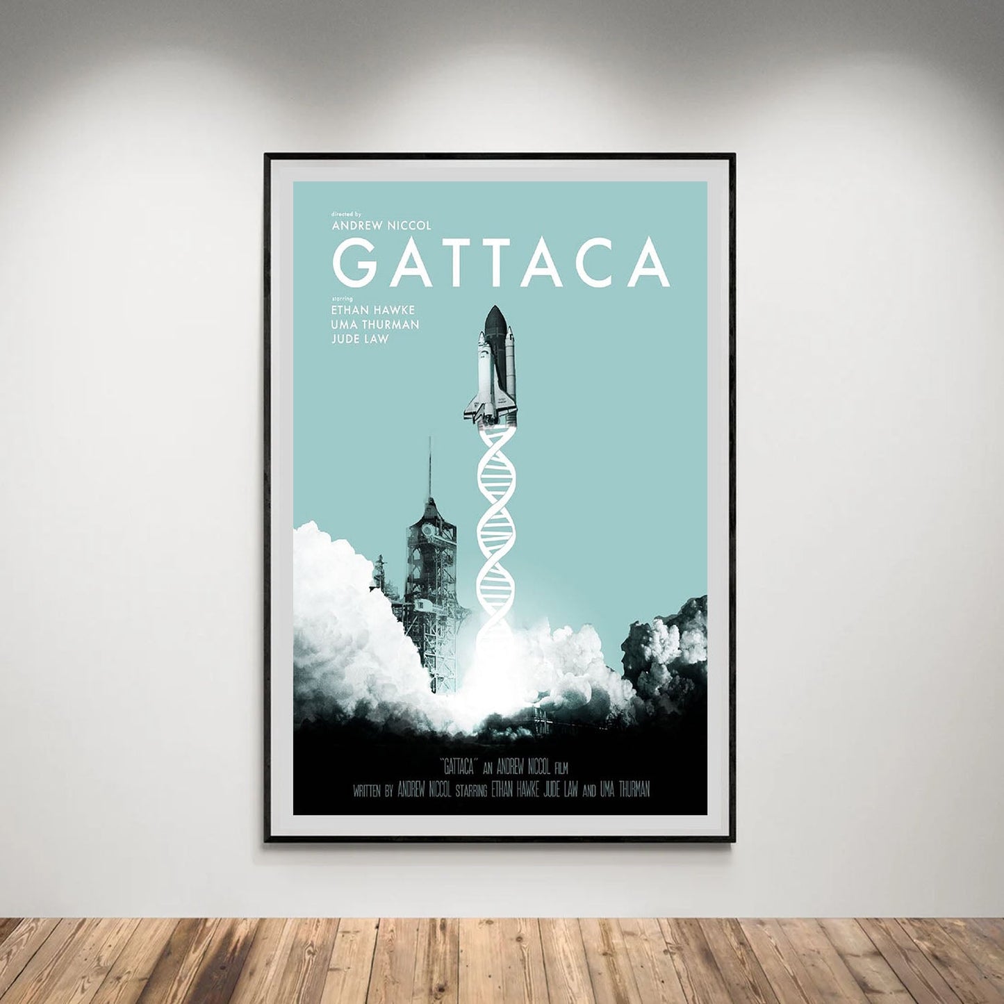 Flex Designs Poster Gattaca 5 x 7" Home Goods - Movie 1997 Movie Poster