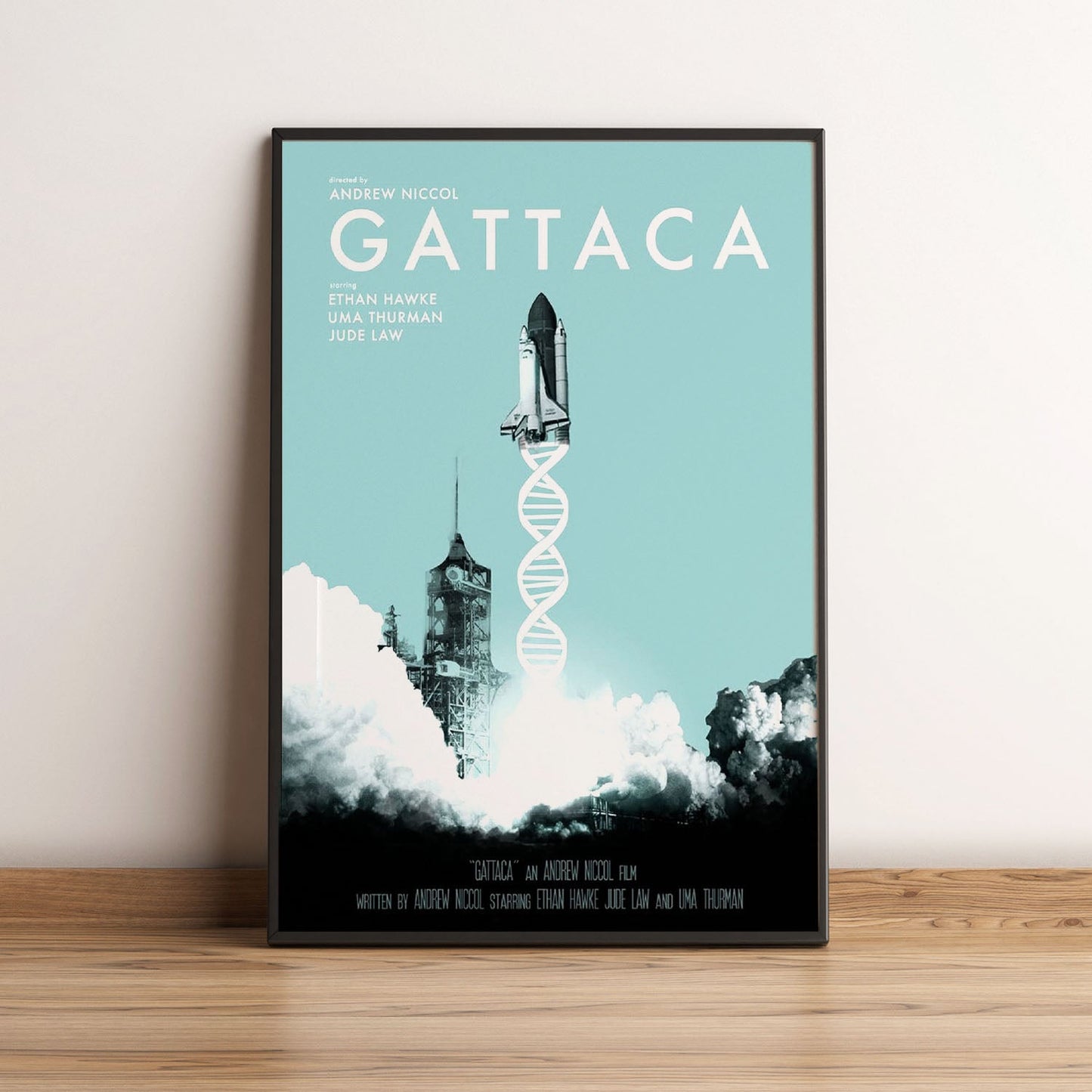 Flex Designs Poster Gattaca 5 x 7" Home Goods - Movie 1997 Movie Poster