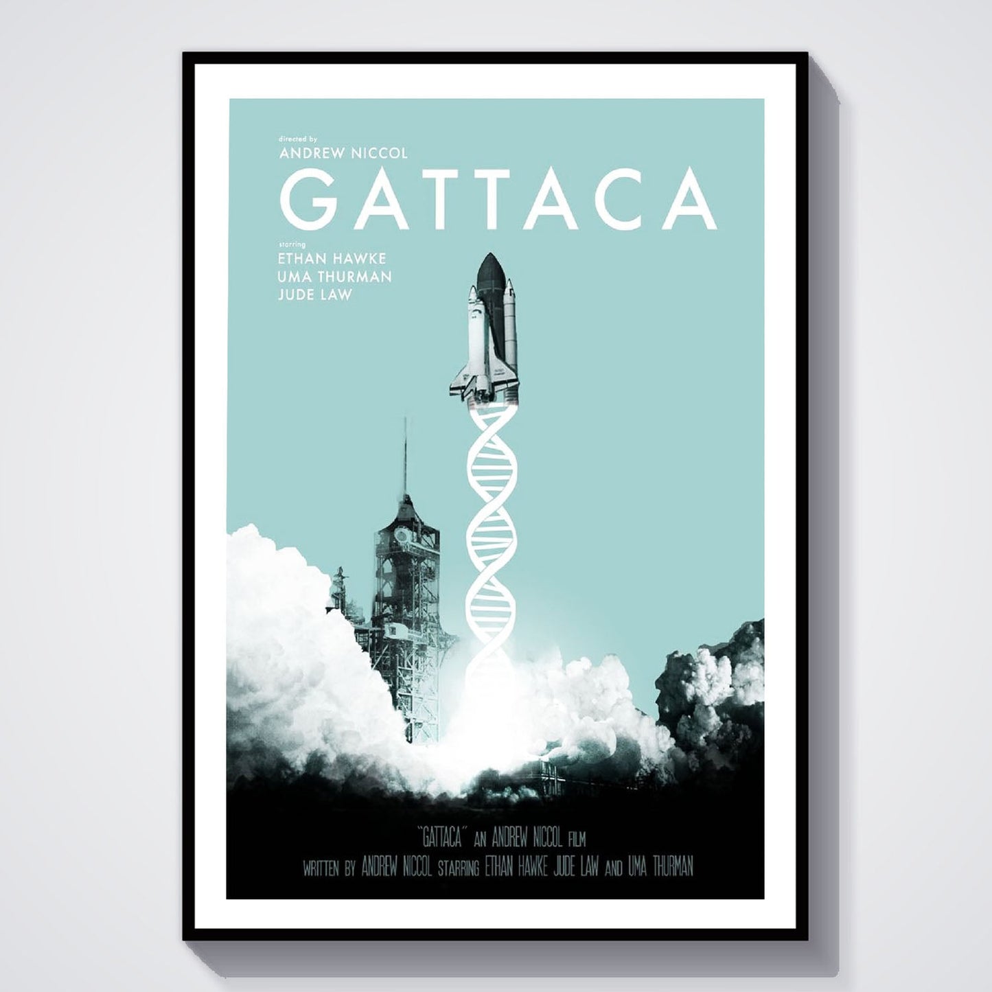 Flex Designs Poster Gattaca 8 x 10" Home Goods - Movie 1997 Movie Poster