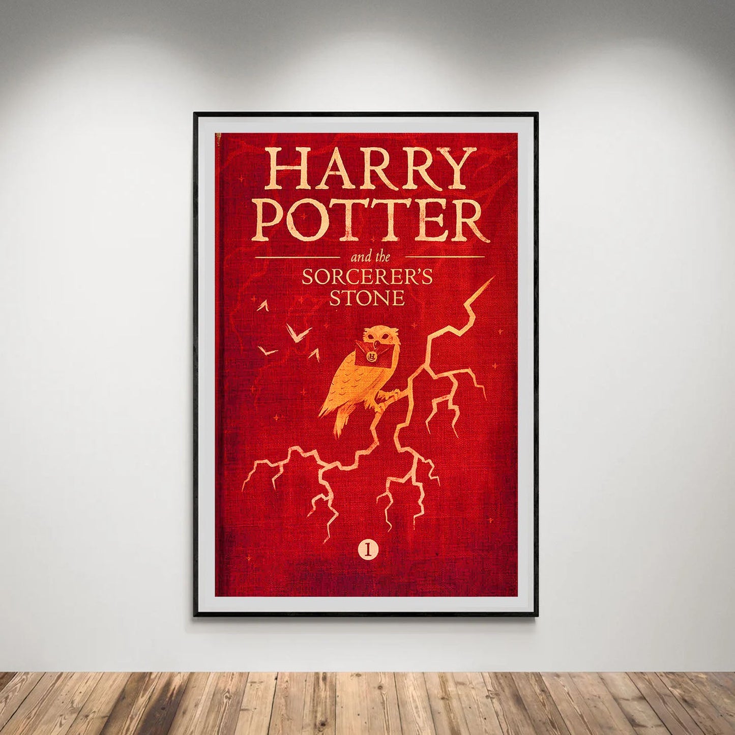 Flex Designs Poster Harry Potter and the Philosophers Stone Bookcover 5 x 7" Home Goods - Movie 2001 Movie Poster