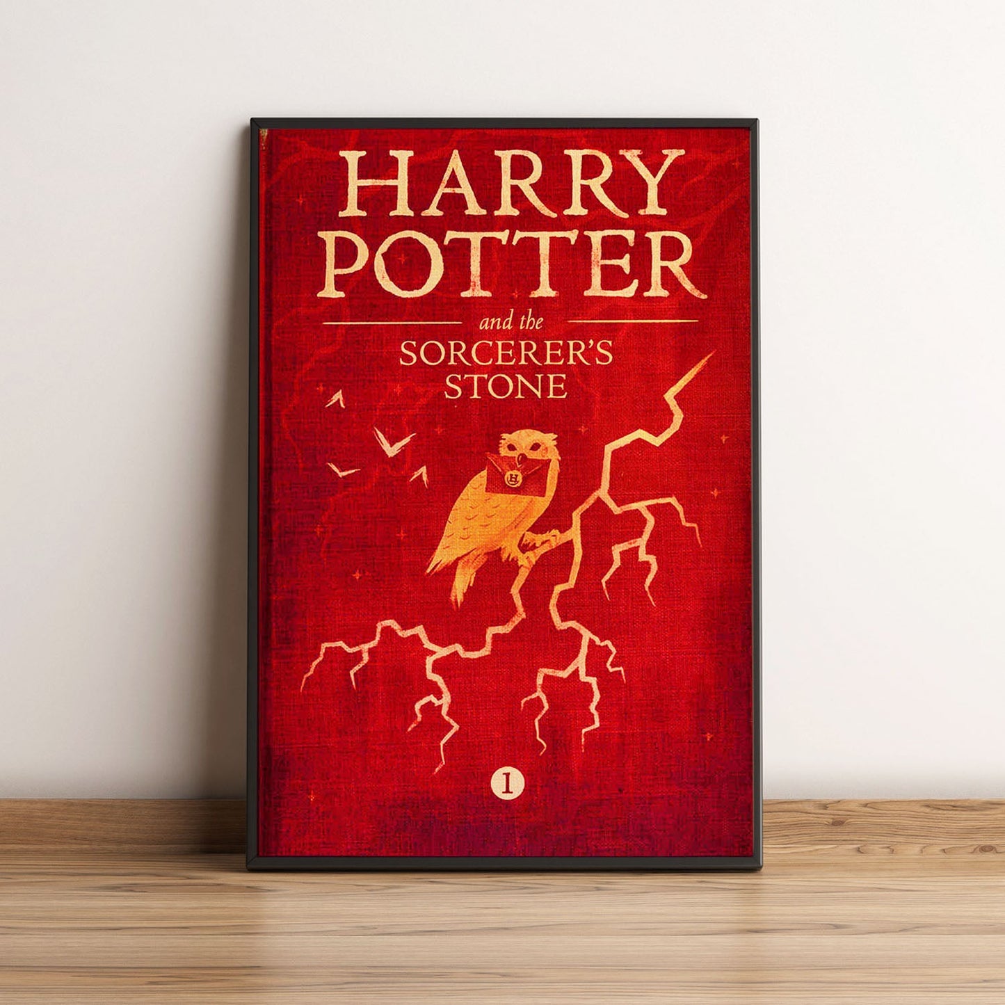 Flex Designs Poster Harry Potter and the Philosophers Stone Bookcover 5 x 7" Home Goods - Movie 2001 Movie Poster