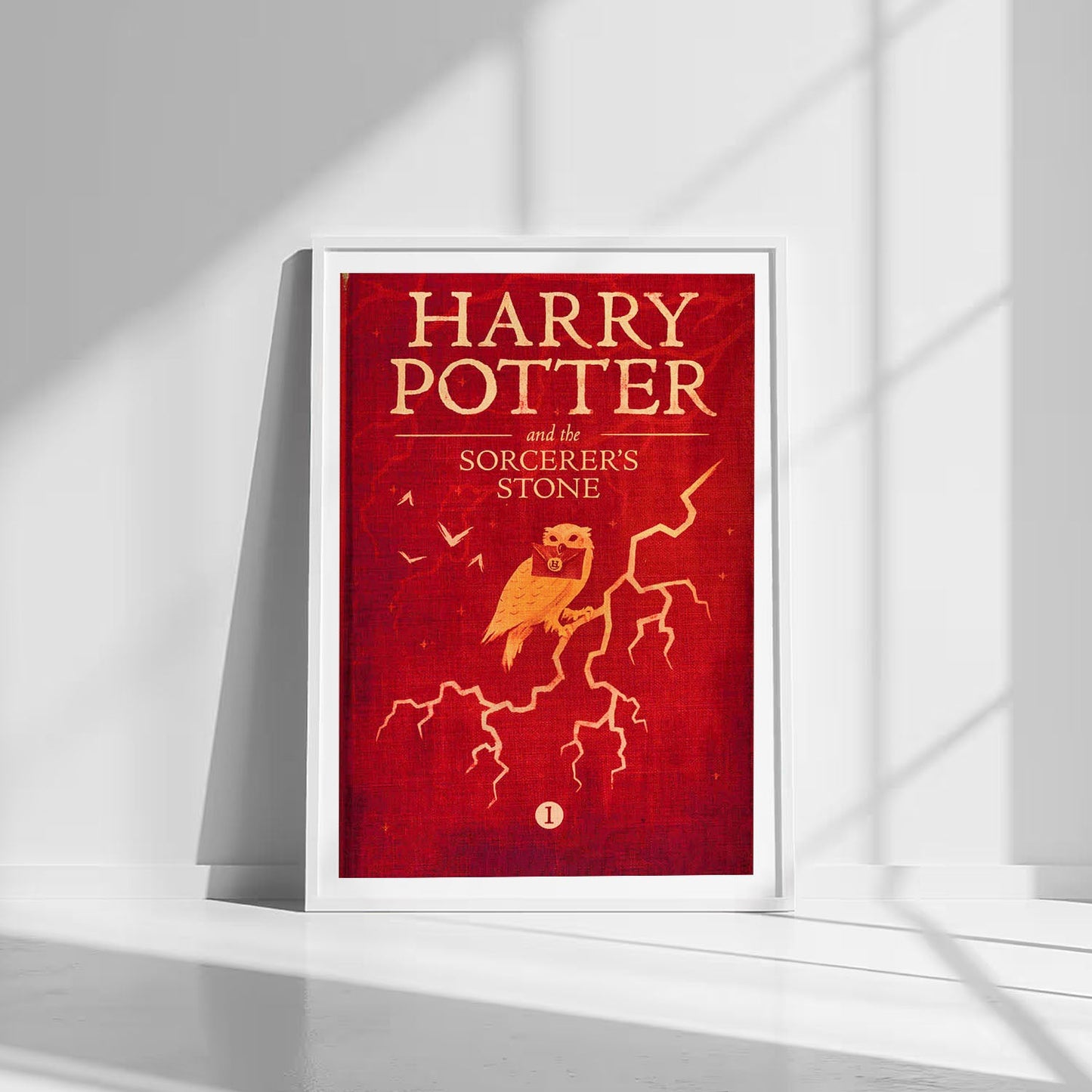 Flex Designs Poster Harry Potter and the Philosophers Stone Bookcover 8 x 10" Home Goods - Movie 2001 Movie Poster