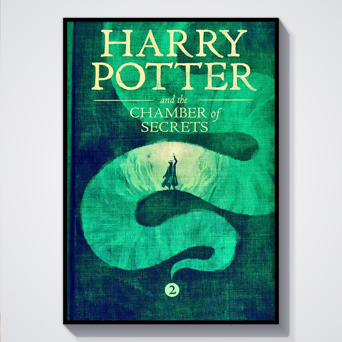 Flex Designs Poster Harry Potter and the Chamber of Secrets Bookcover 5 x 7" Home Goods - Movie 2002 Movie Poster