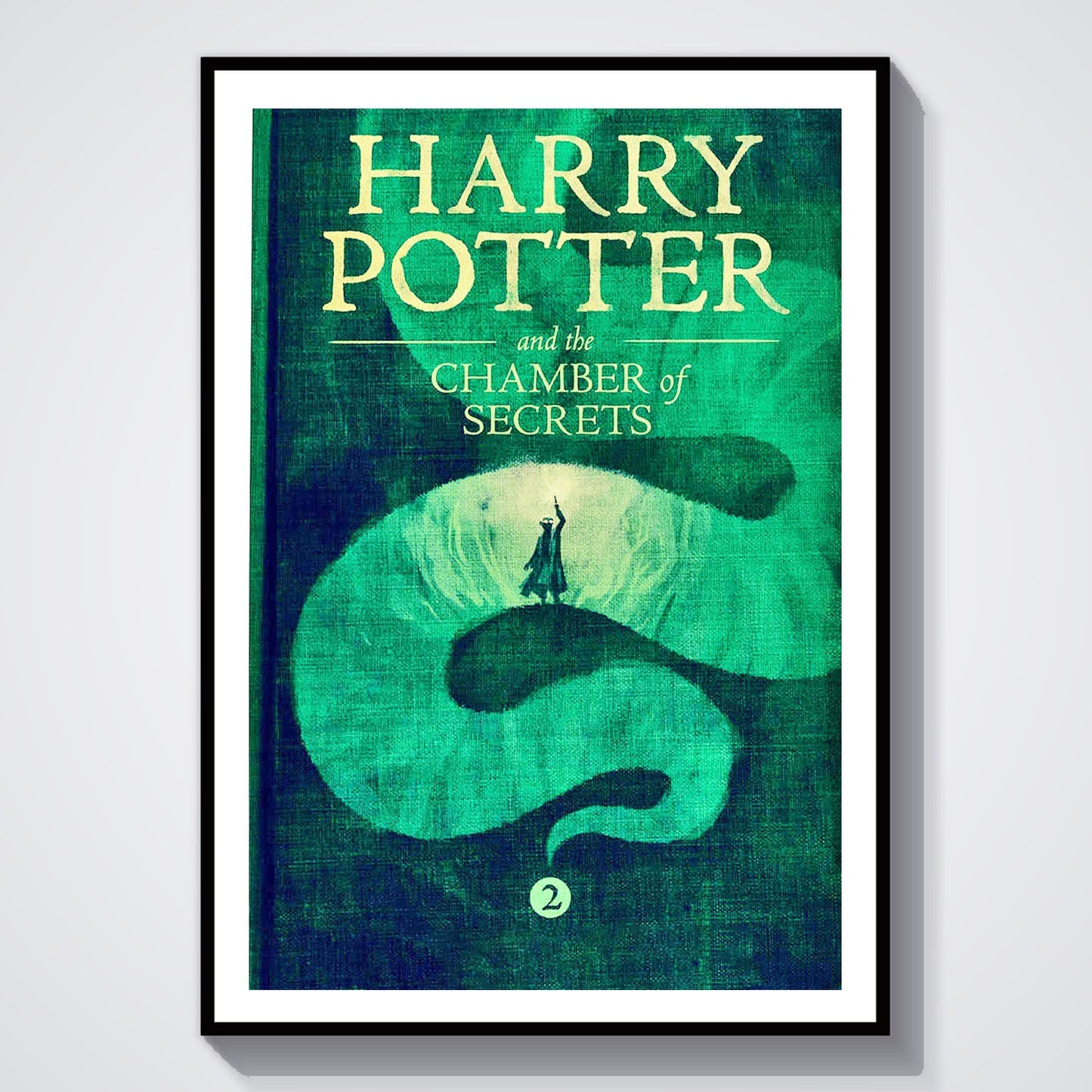 Flex Designs Poster Harry Potter and the Chamber of Secrets Bookcover 8 x 10" Home Goods - Movie 2002 Movie Poster