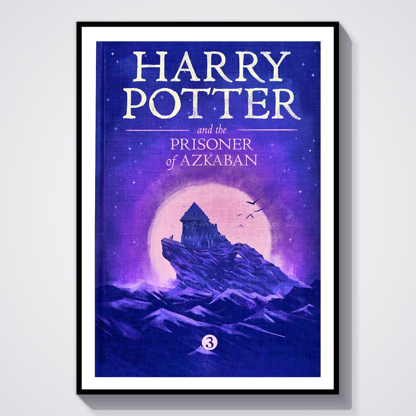Flex Designs Poster Harry Potter and the Prisoner of Azkaban Bookcover 8 x 10" Home Goods - Movie 2004 Movie Poster
