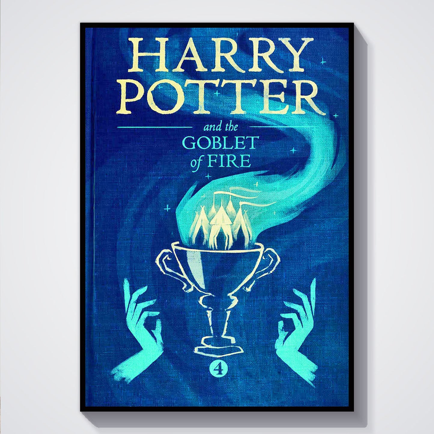 Flex Designs Poster Harry Potter and the Goblet of Fire Bookcover 5 x 7" Home Goods - Movie 2005 Movie Poster