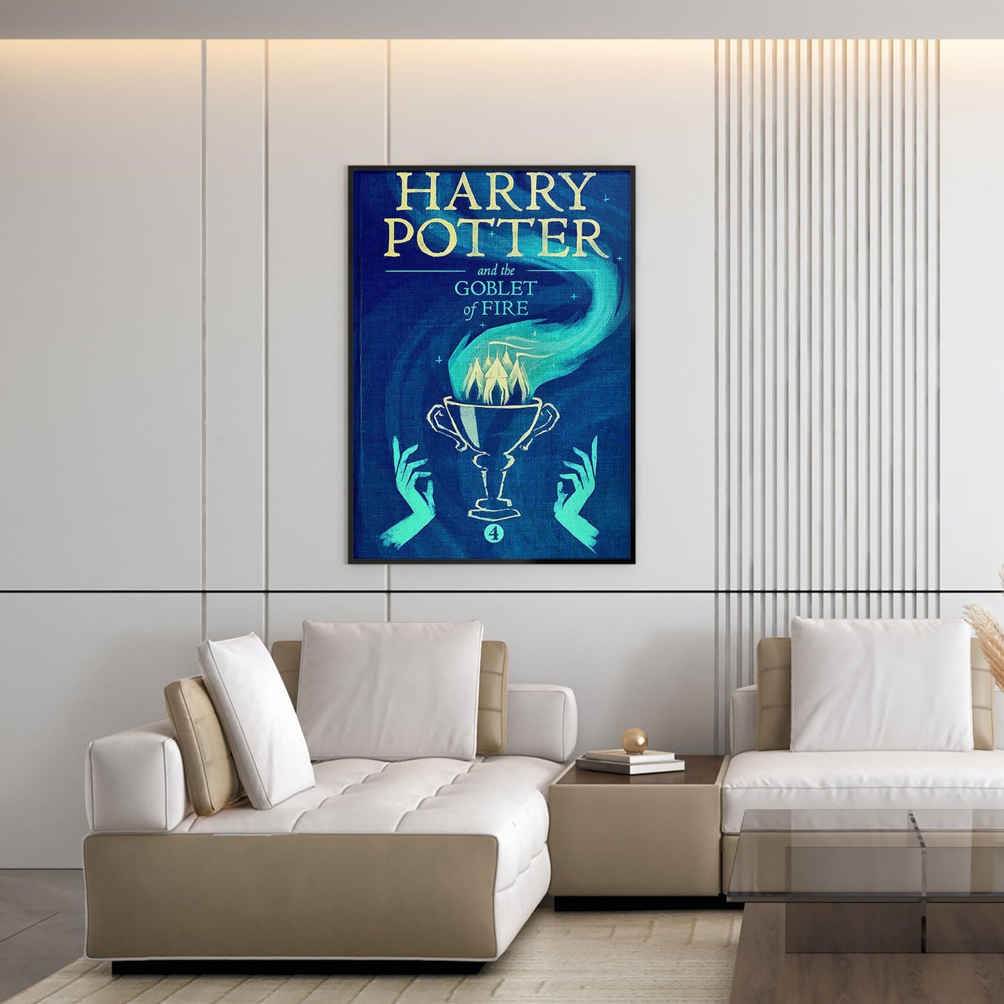 Flex Designs Poster Harry Potter and the Goblet of Fire Bookcover 5 x 7" Home Goods - Movie 2005 Movie Poster