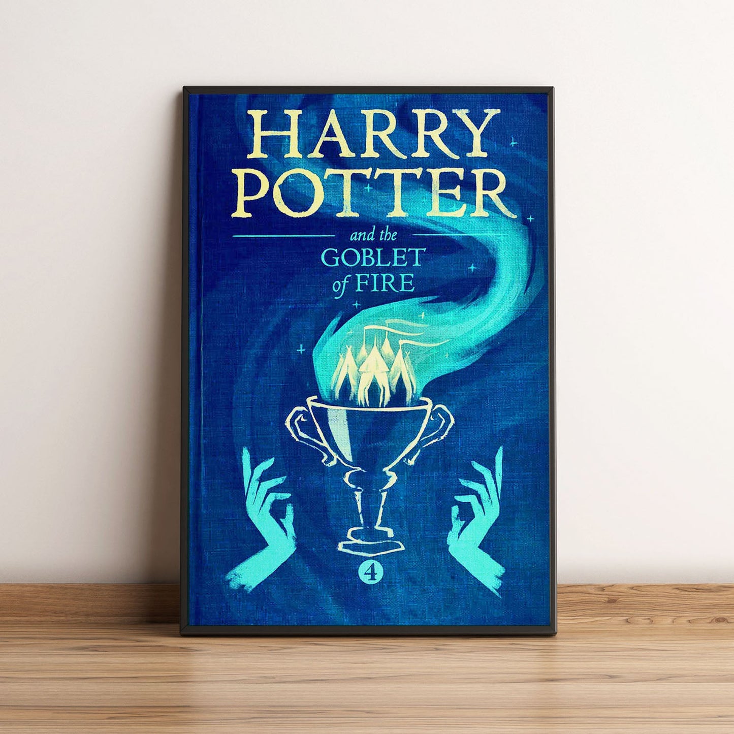 Flex Designs Poster Harry Potter and the Goblet of Fire Bookcover 5 x 7" Home Goods - Movie 2005 Movie Poster