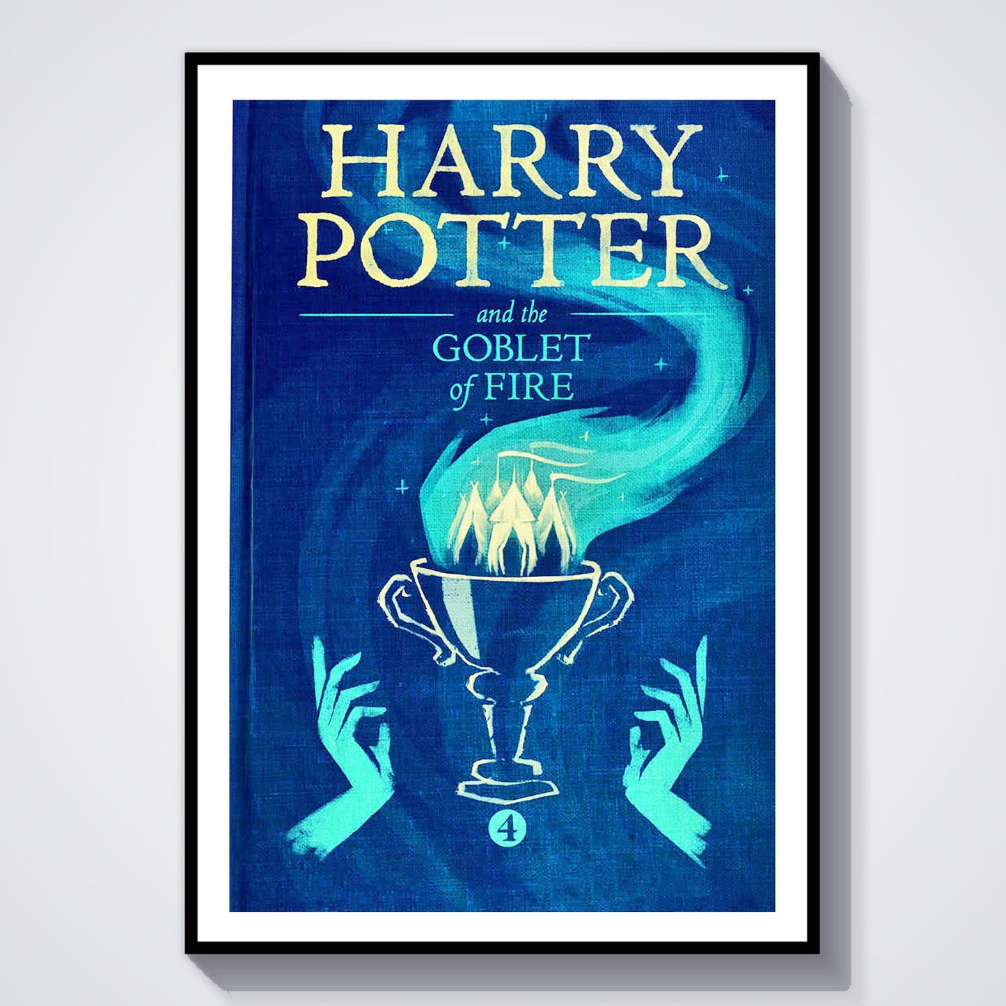Flex Designs Poster Harry Potter and the Goblet of Fire Bookcover 8 x 10" Home Goods - Movie 2005 Movie Poster