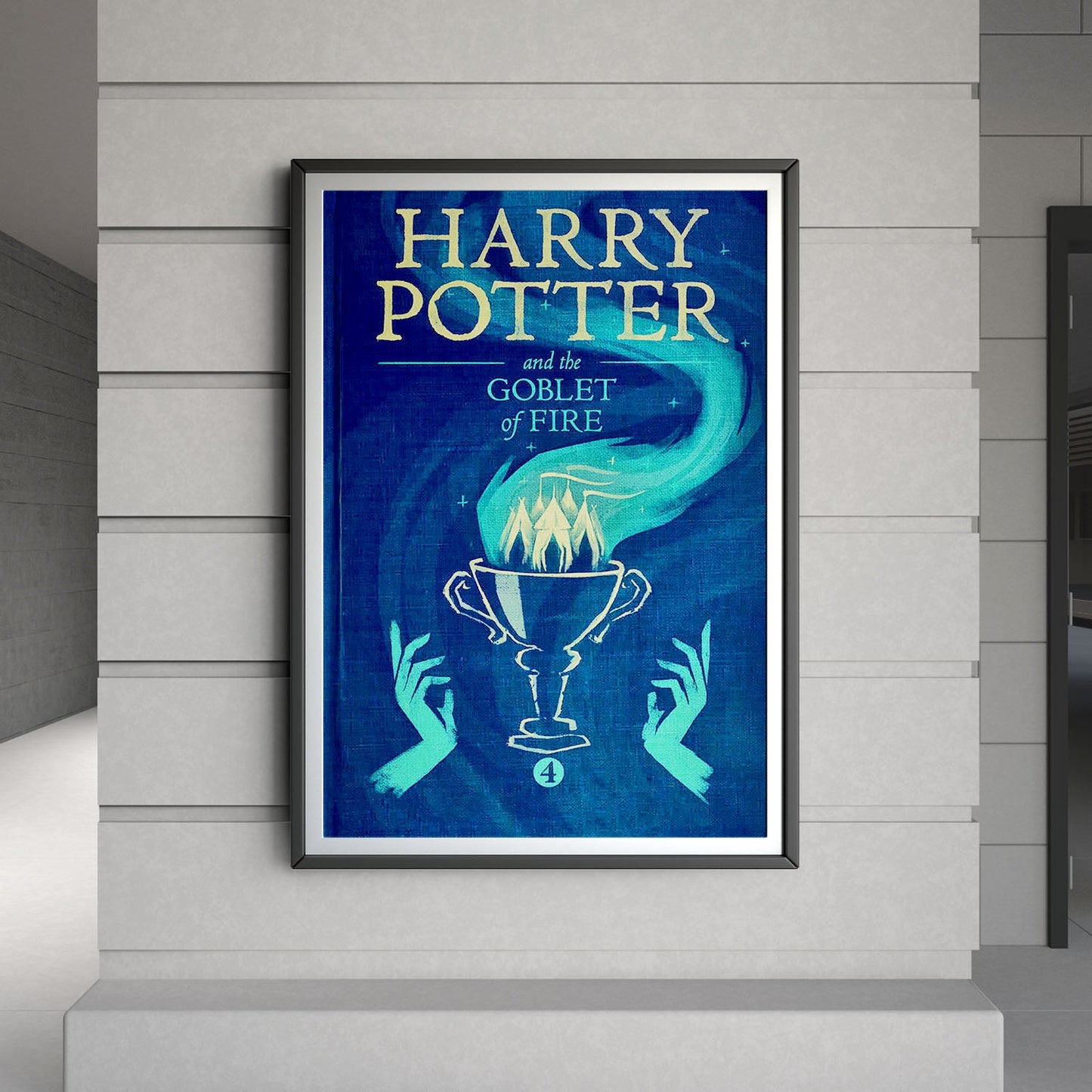 Flex Designs Poster Harry Potter and the Goblet of Fire Bookcover 8 x 10" Home Goods - Movie 2005 Movie Poster