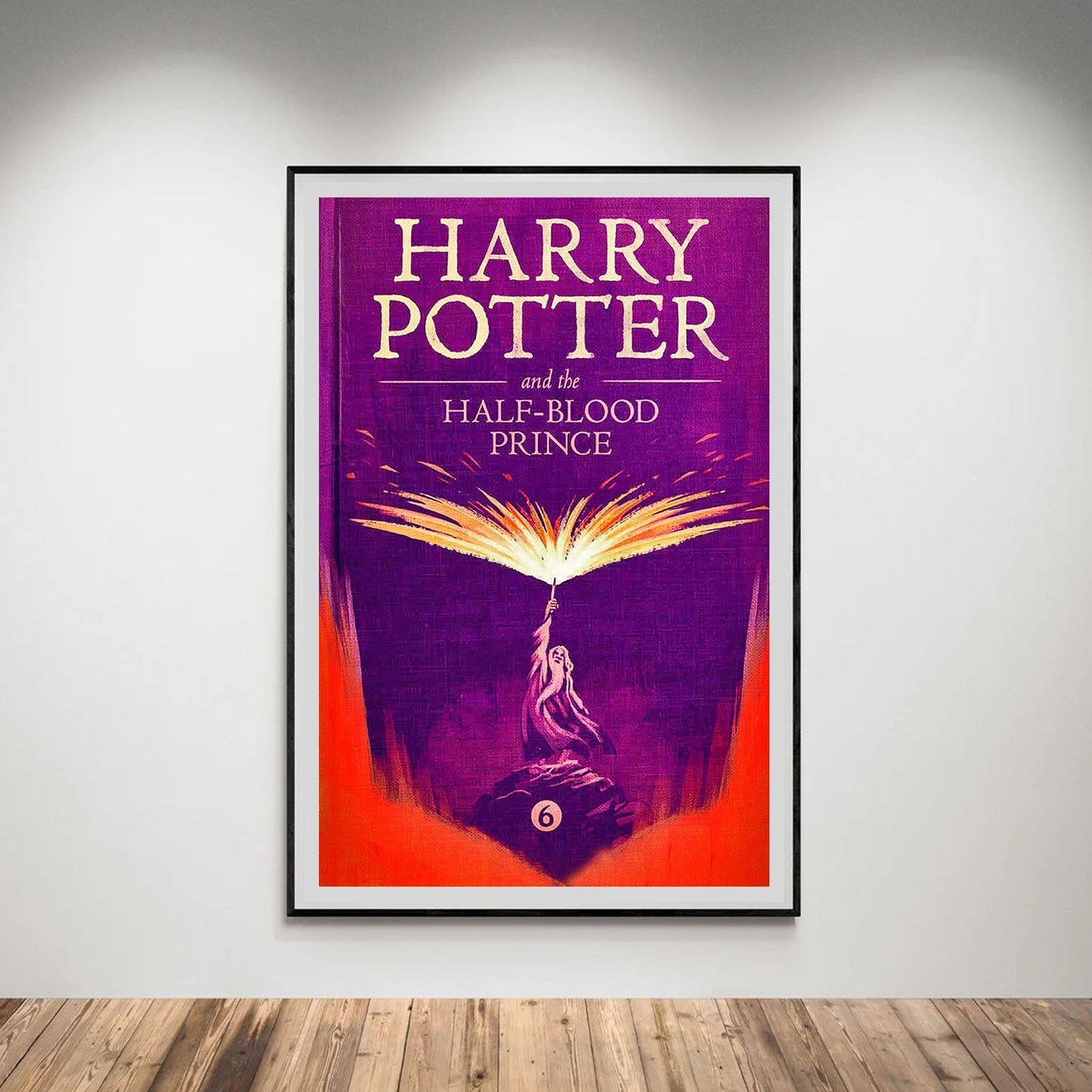 Flex Designs Poster Harry Potter and the Half-Blood Prince Bookcover 5 x 7" Home Goods - Movie 2009 Movie Poster