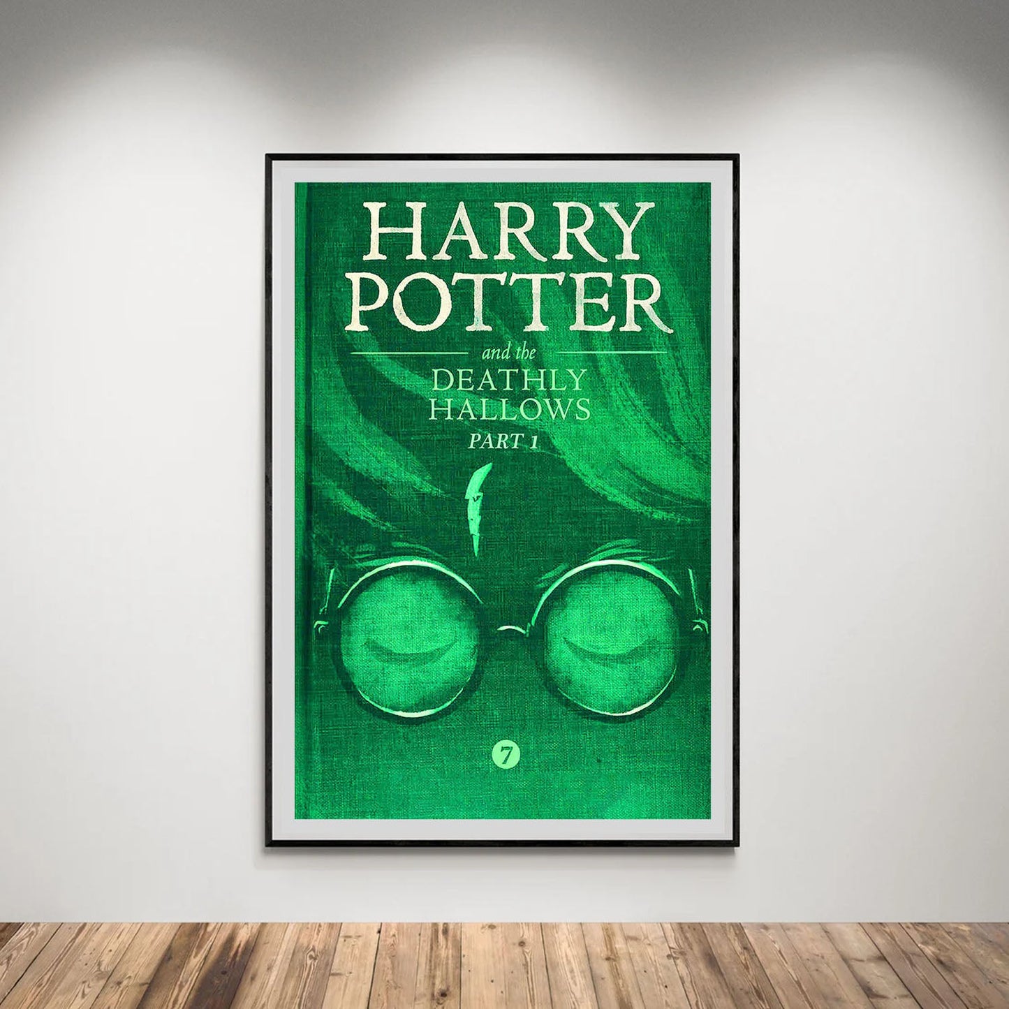 Flex Designs Poster Harry Potter and the Deathly Hallows Part 1 Bookcover 5 x 7" Home Goods - Movie 2010 Movie Poster