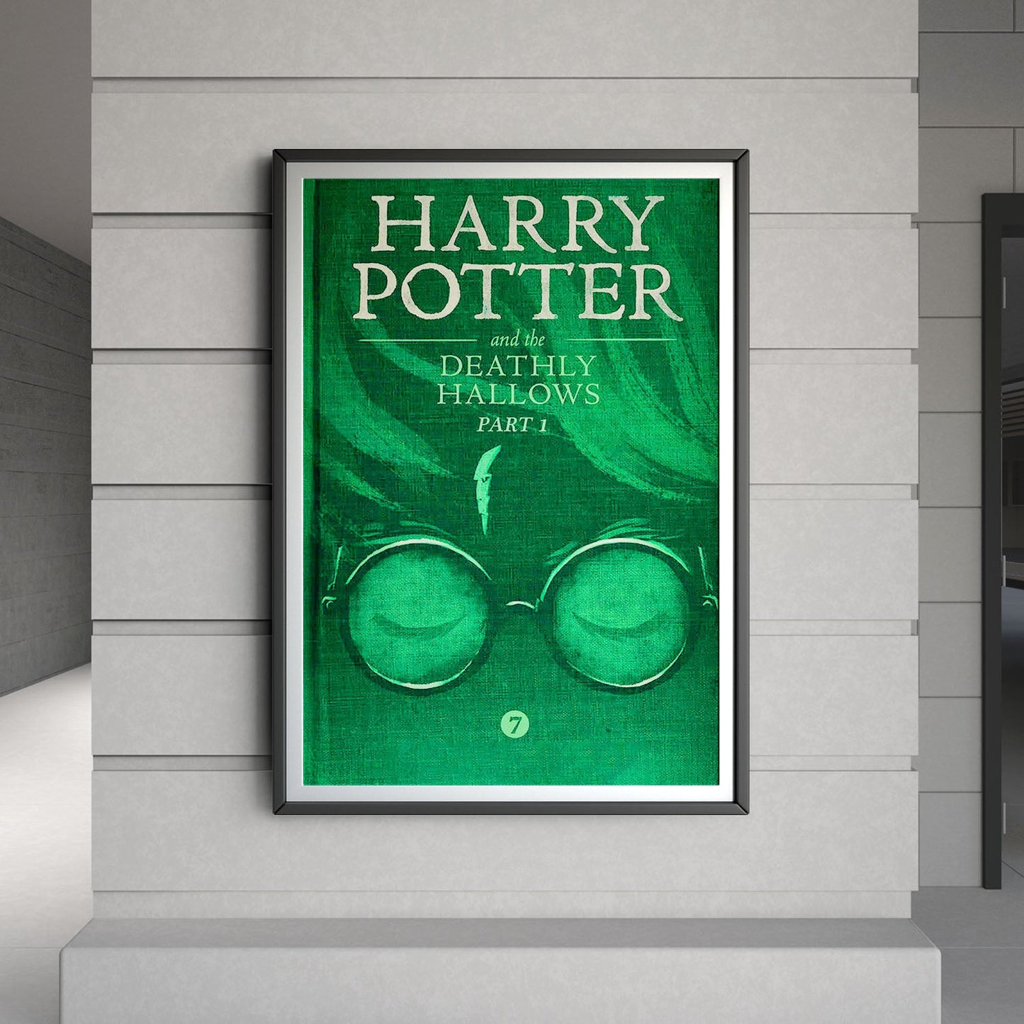Flex Designs Poster Harry Potter and the Deathly Hallows Part 1 Bookcover 8 x 10" Home Goods - Movie 2010 Movie Poster