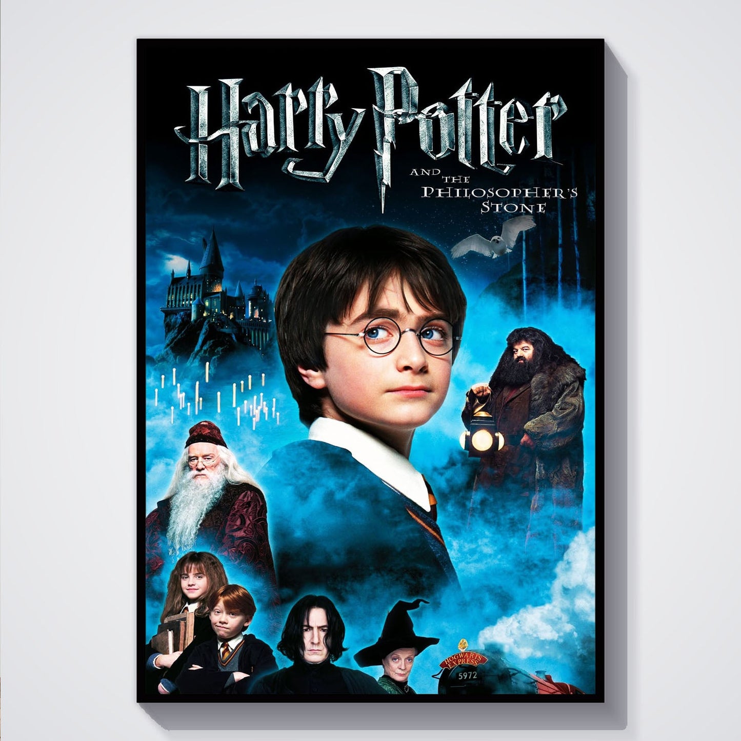 Flex Designs Poster Harry Potter and the Philosophers Stone Classic 5 x 7" Home Goods - Movie 2001 Movie Poster