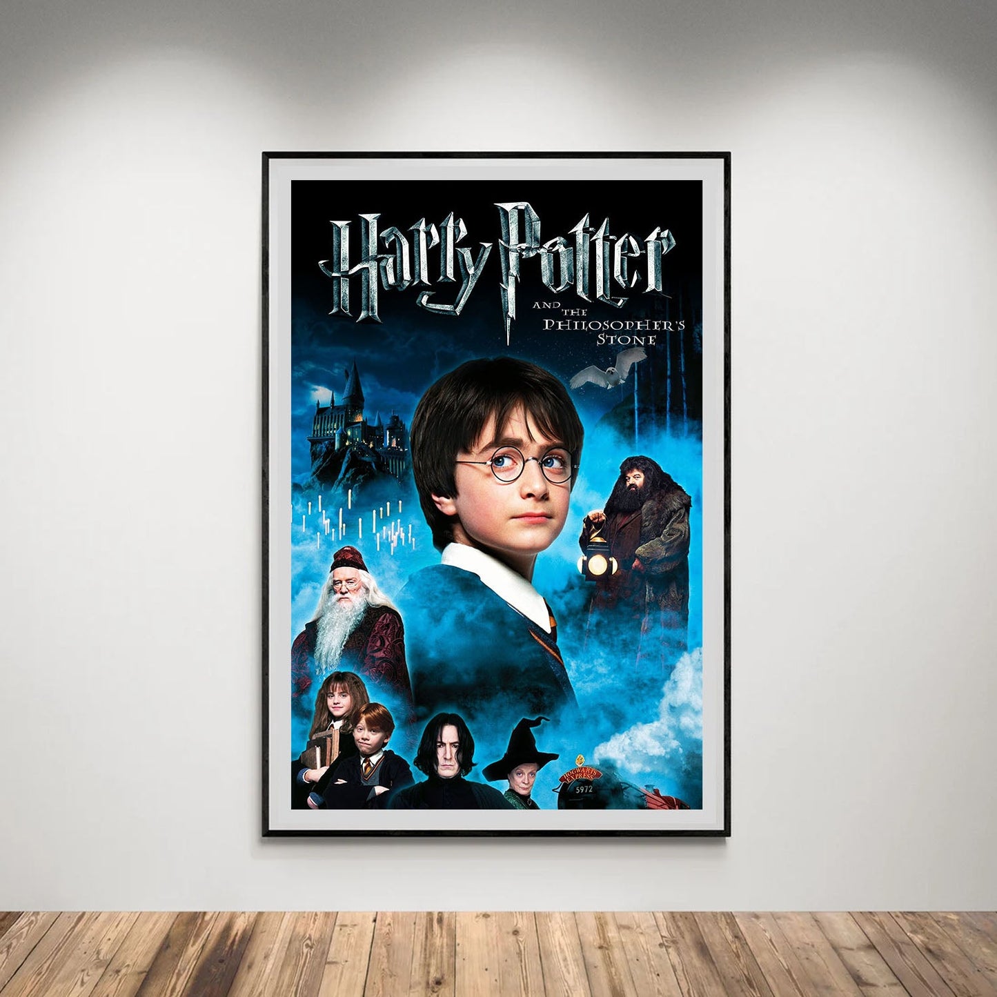 Flex Designs Poster Harry Potter and the Philosophers Stone Classic 5 x 7" Home Goods - Movie 2001 Movie Poster
