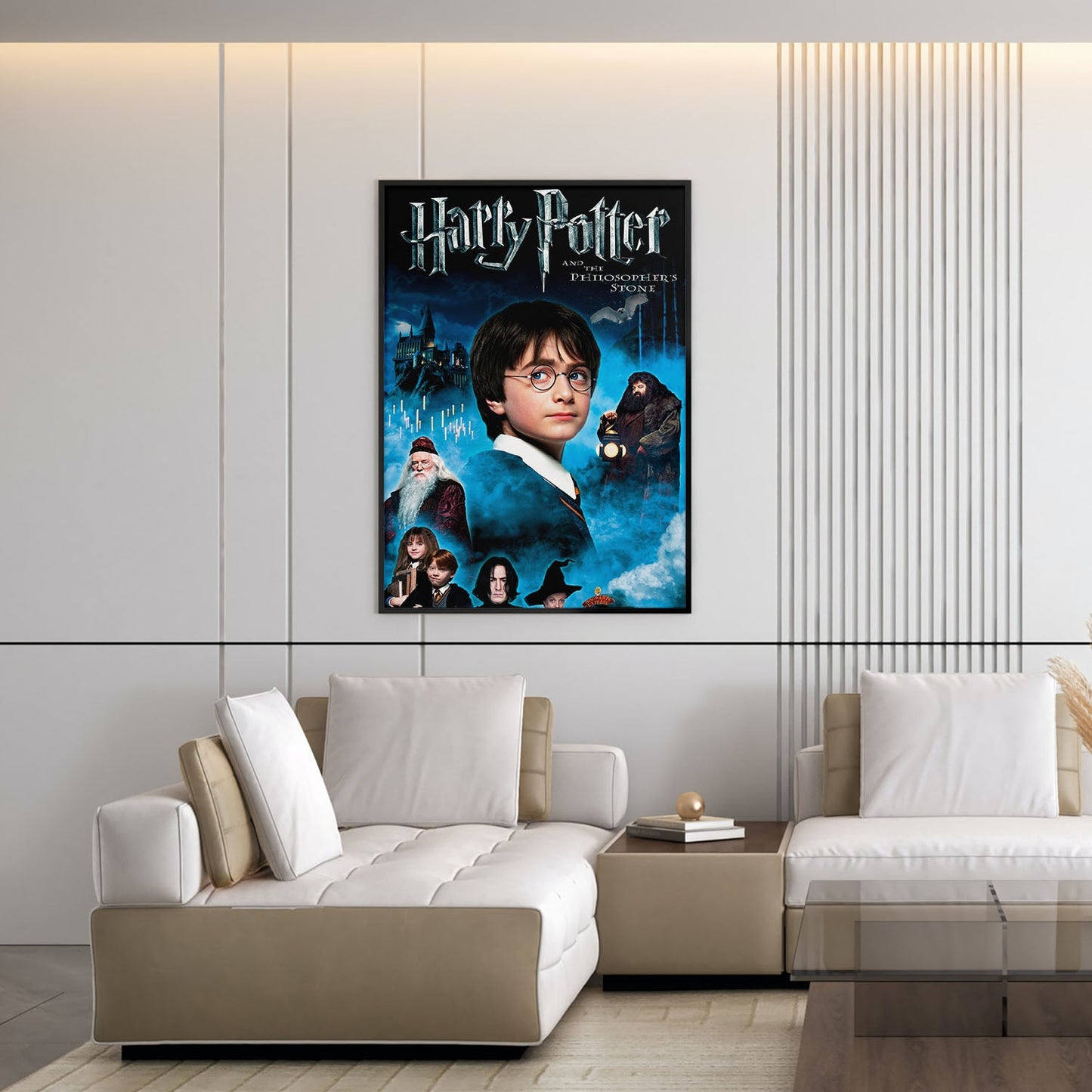 Flex Designs Poster Harry Potter and the Philosophers Stone Classic 5 x 7" Home Goods - Movie 2001 Movie Poster