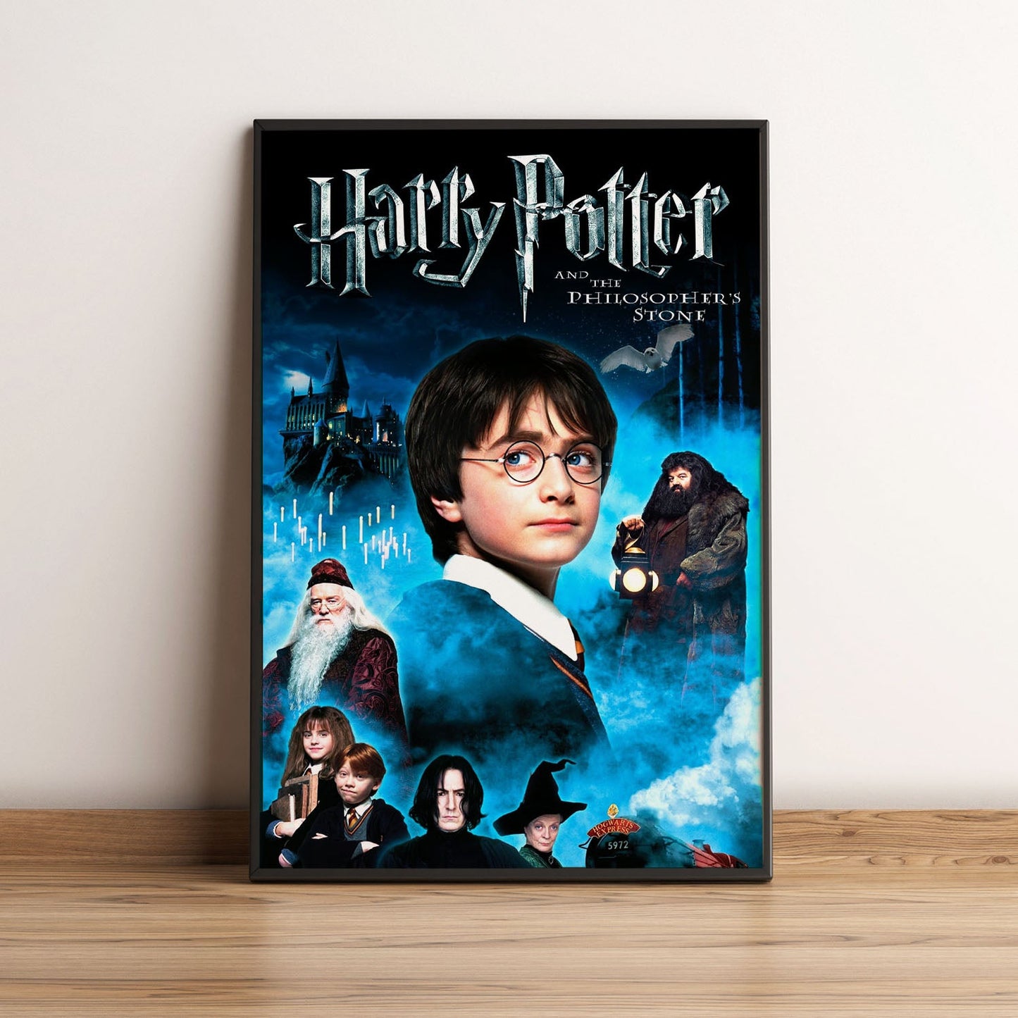 Flex Designs Poster Harry Potter and the Philosophers Stone Classic 5 x 7" Home Goods - Movie 2001 Movie Poster