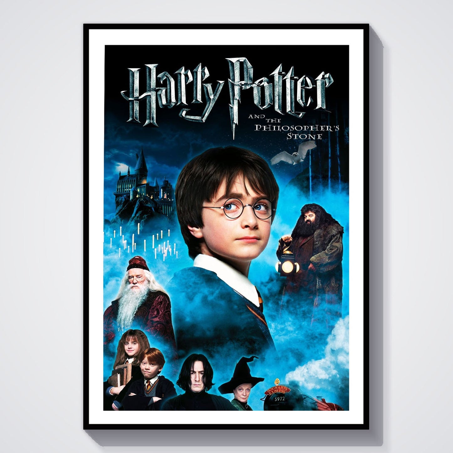 Flex Designs Poster Harry Potter and the Philosophers Stone Classic 8 x 10" Home Goods - Movie 2001 Movie Poster