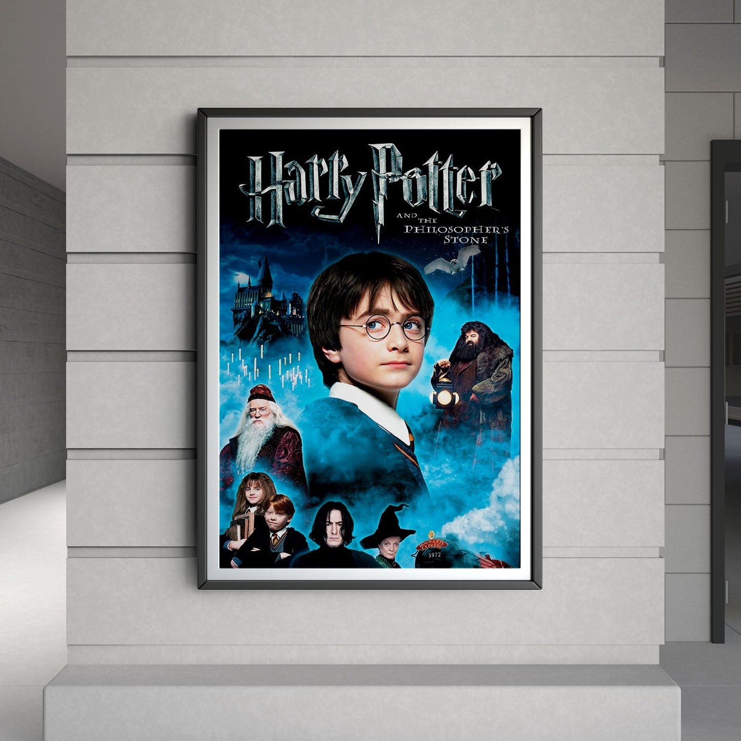 Flex Designs Poster Harry Potter and the Philosophers Stone Classic 8 x 10" Home Goods - Movie 2001 Movie Poster