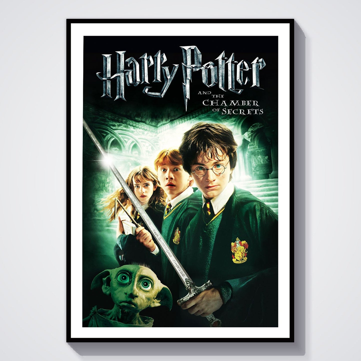 Flex Designs Poster Harry Potter and the Chamber of Secrets Classic 8 x 10" Home Goods - Movie 2002 Movie Poster