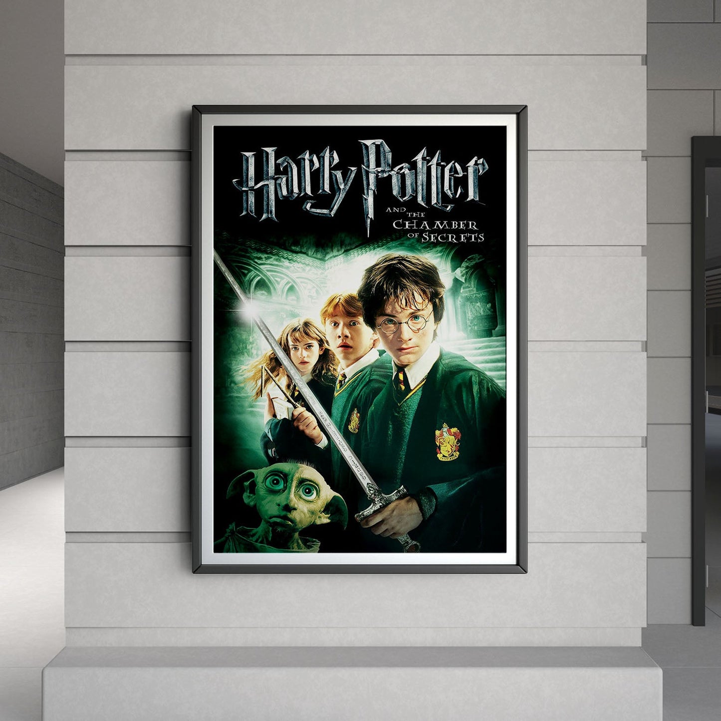Flex Designs Poster Harry Potter and the Chamber of Secrets Classic 8 x 10" Home Goods - Movie 2002 Movie Poster