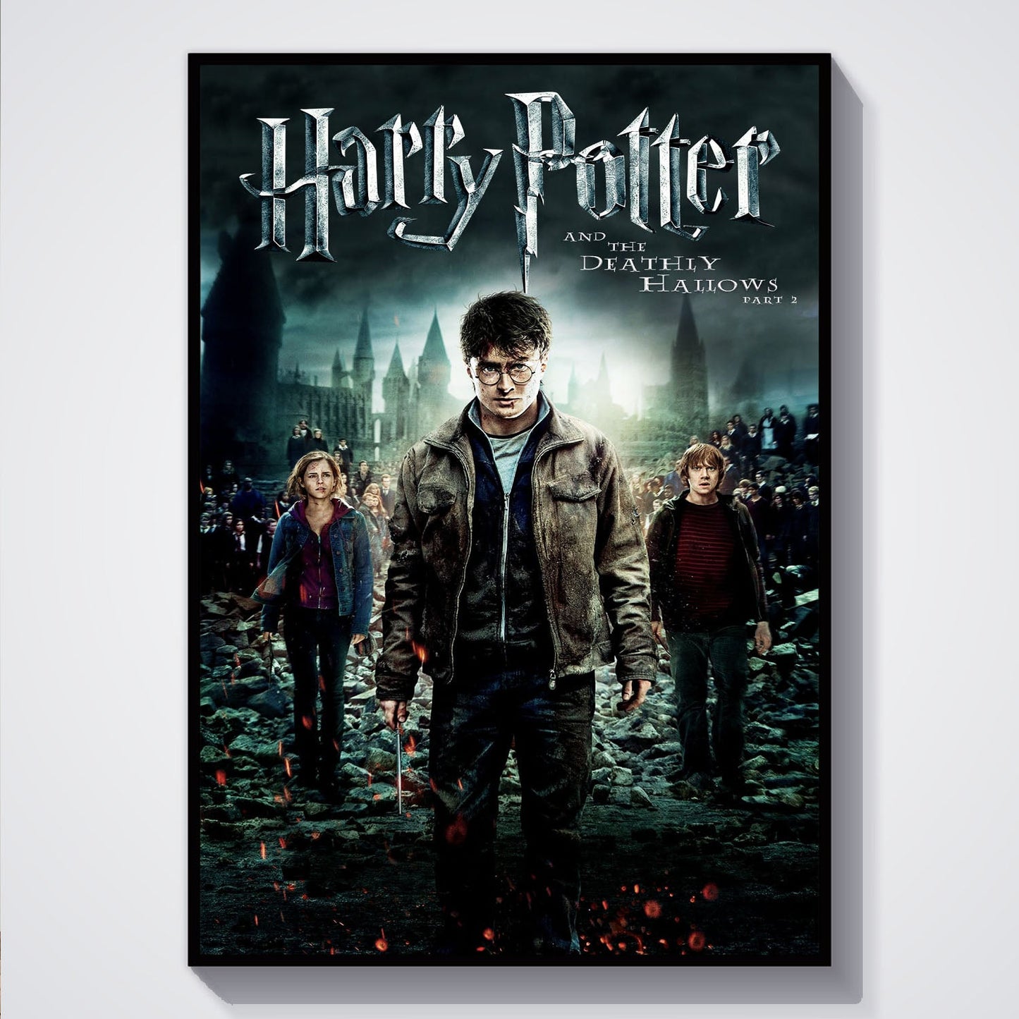 Flex Designs Poster Harry Potter and the Deathly Hallows Part 2 Classic 5 x 7" Home Goods - Movie 2011 Movie Poster
