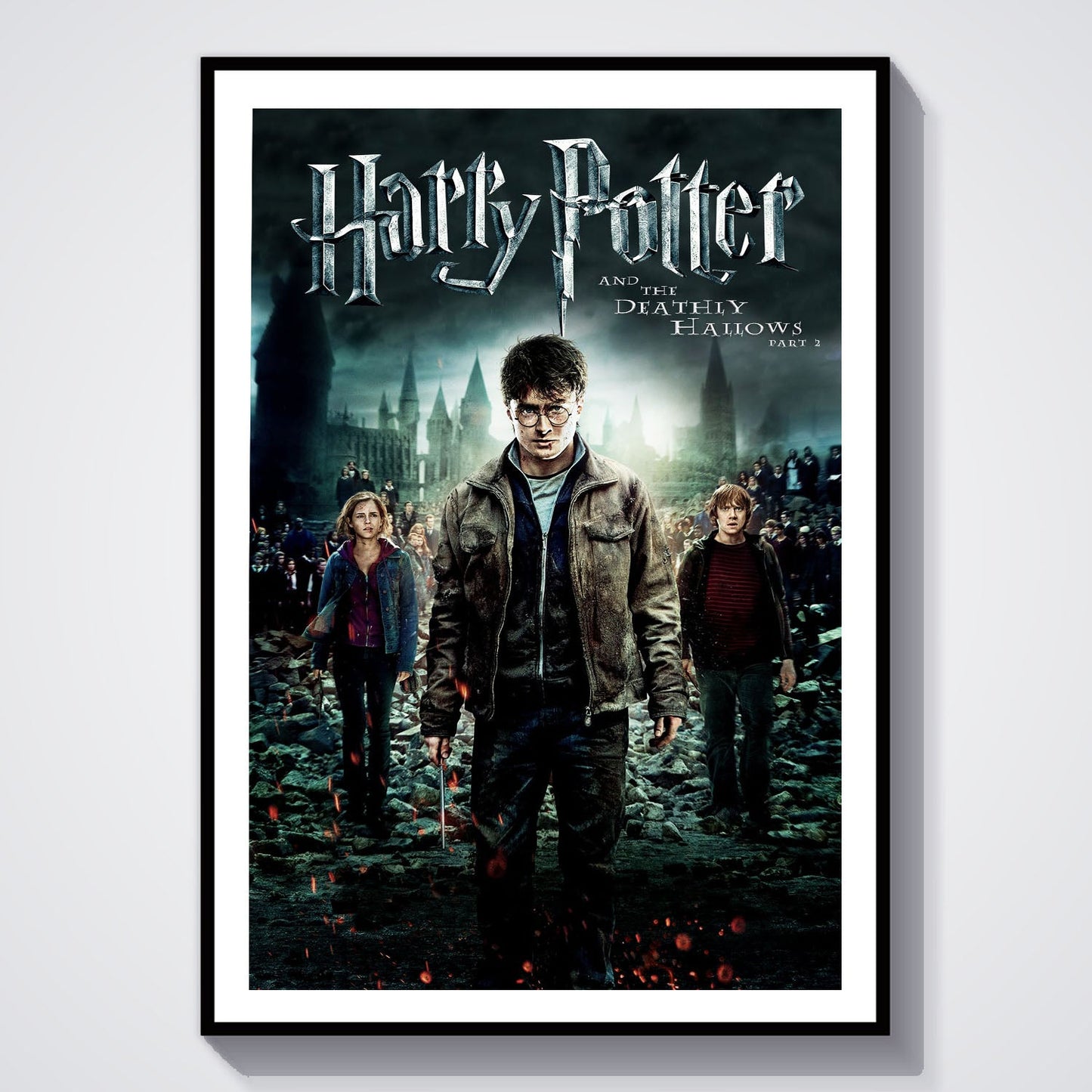 Flex Designs Poster Harry Potter and the Deathly Hallows Part 2 Classic 8 x 10" Home Goods - Movie 2011 Movie Poster