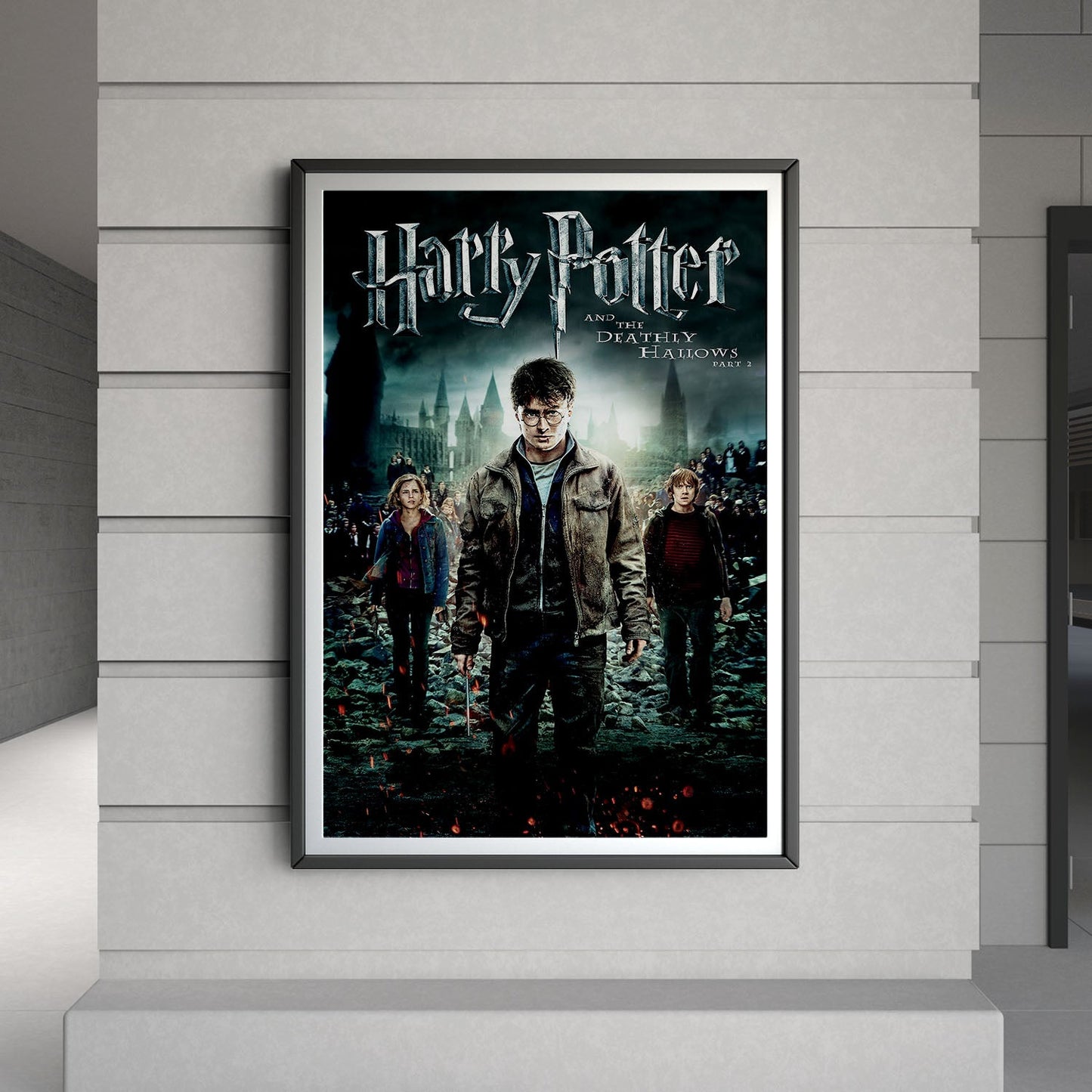 Flex Designs Poster Harry Potter and the Deathly Hallows Part 2 Classic 8 x 10" Home Goods - Movie 2011 Movie Poster