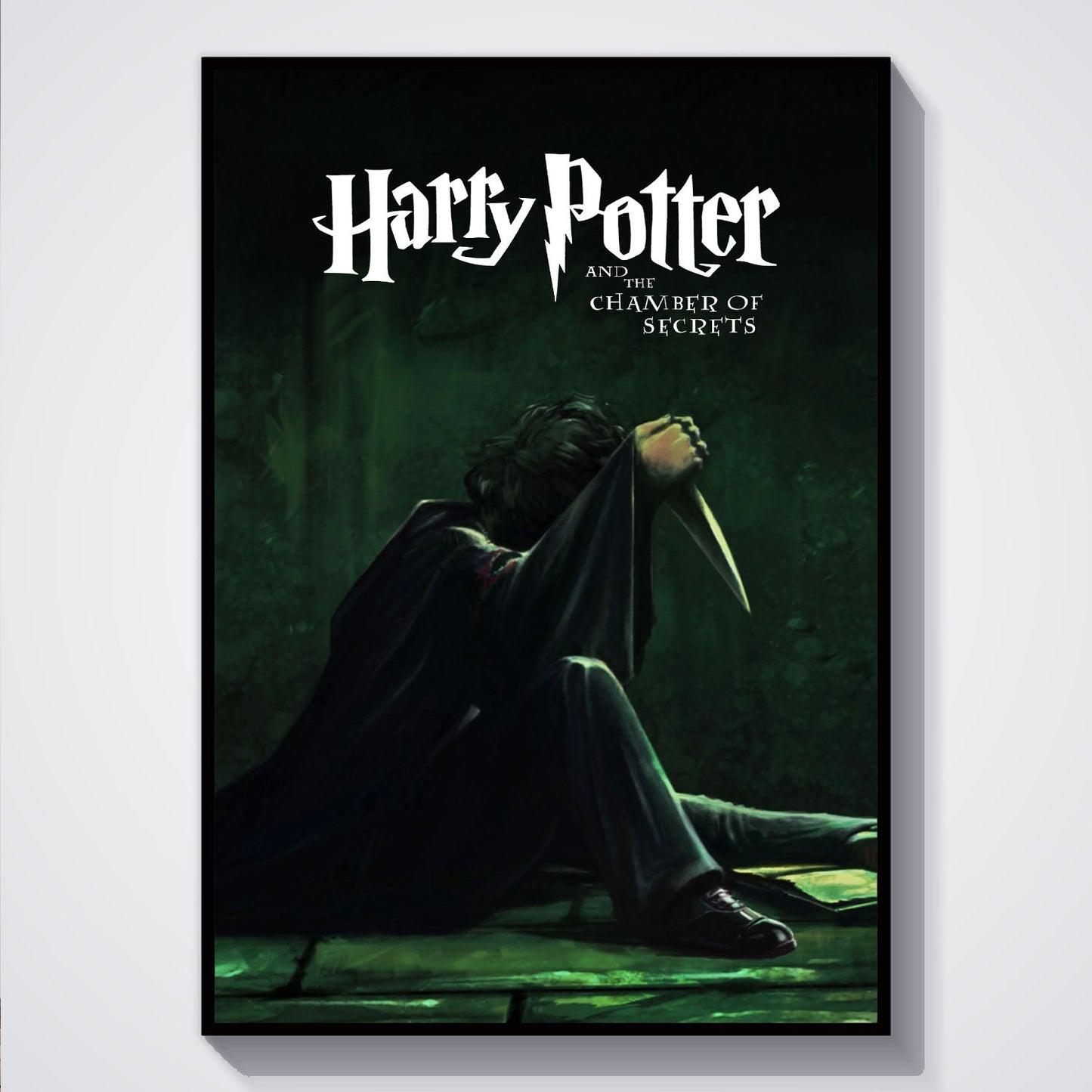 Flex Designs Poster Harry Potter and the Chamber of Secrets Minimalist 5 x 7" Home Goods - Movie 2002 Movie Poster