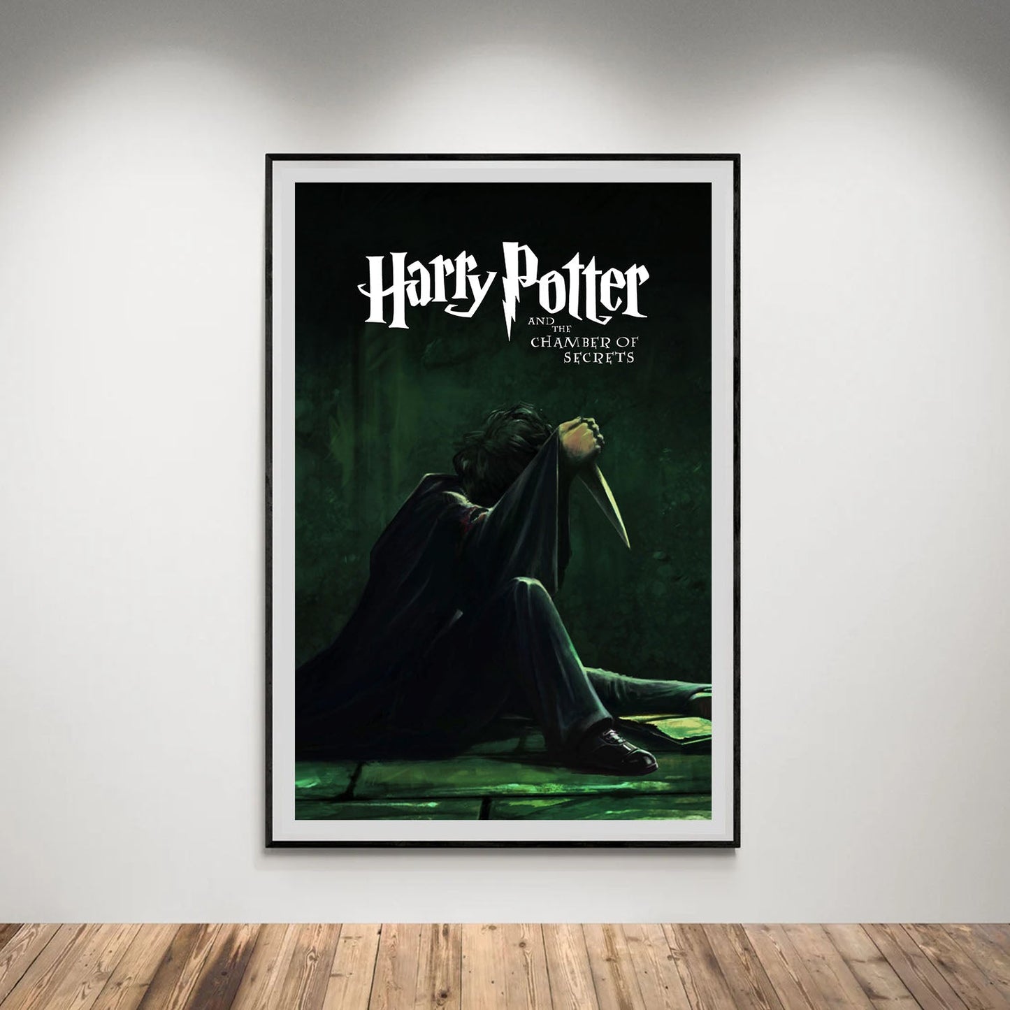 Flex Designs Poster Harry Potter and the Chamber of Secrets Minimalist 5 x 7" Home Goods - Movie 2002 Movie Poster