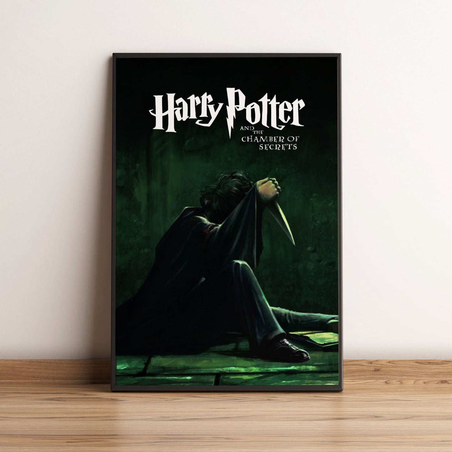 Flex Designs Poster Harry Potter and the Chamber of Secrets Minimalist 5 x 7" Home Goods - Movie 2002 Movie Poster
