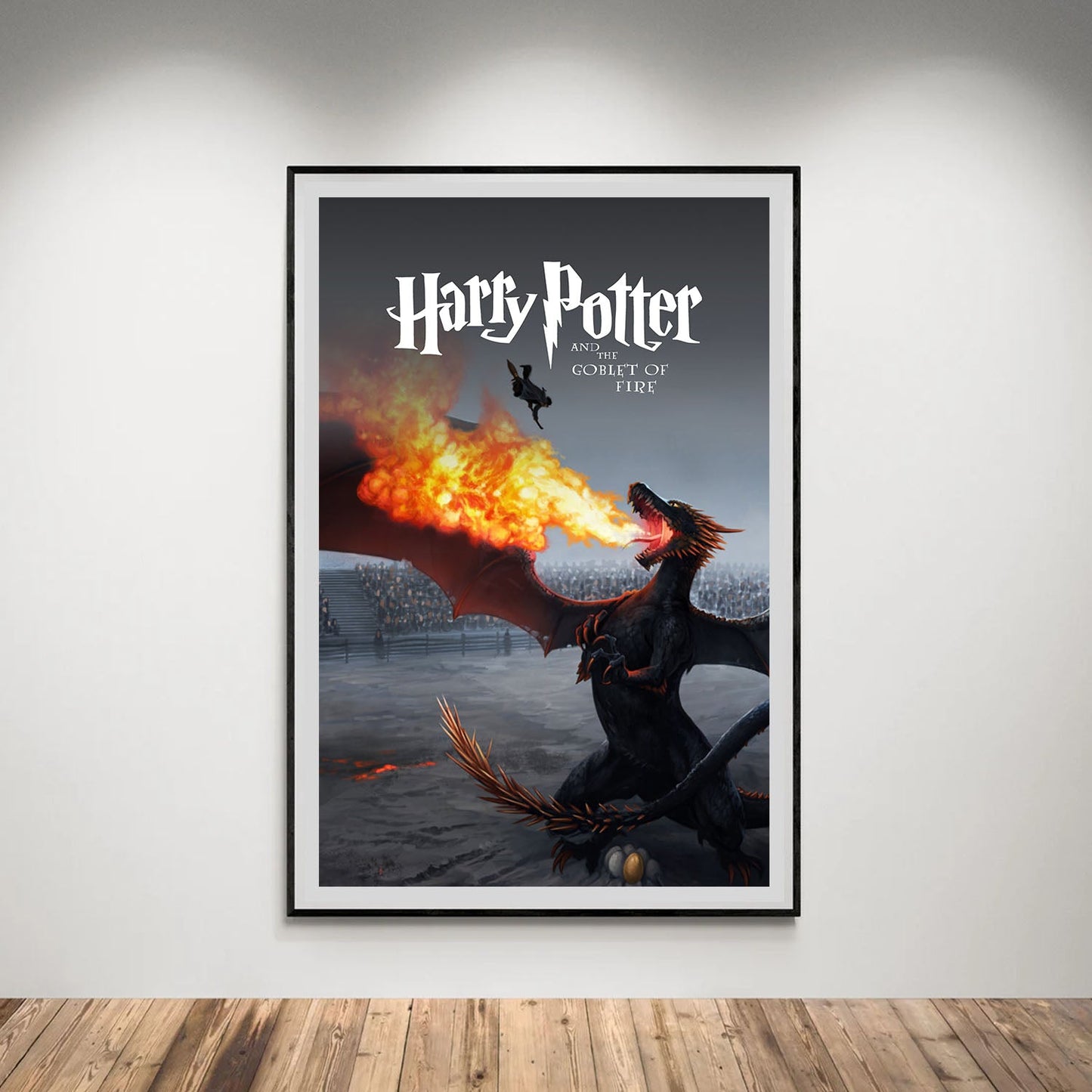 Flex Designs Poster Harry Potter and the Goblet of Fire Minimalist 5 x 7" Home Goods - Movie 2005 Movie Poster
