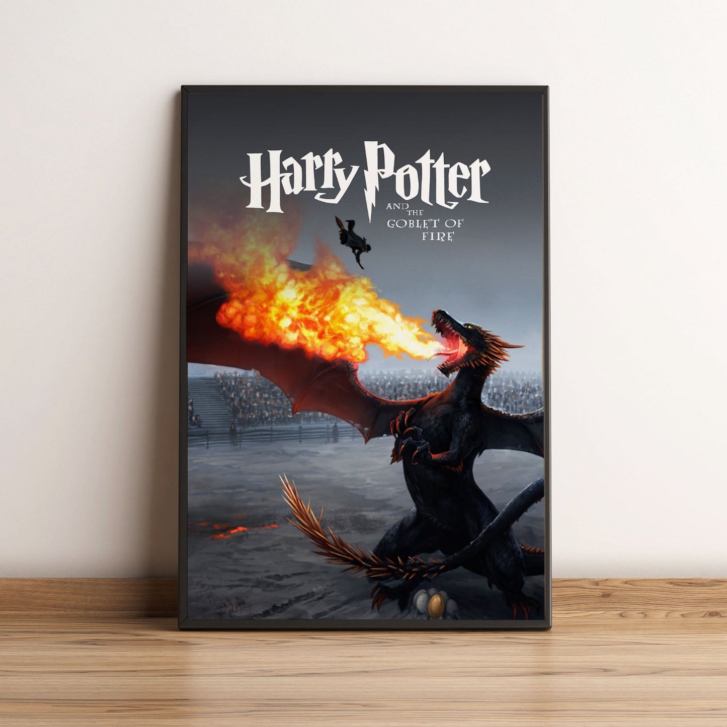 Flex Designs Poster Harry Potter and the Goblet of Fire Minimalist 5 x 7" Home Goods - Movie 2005 Movie Poster