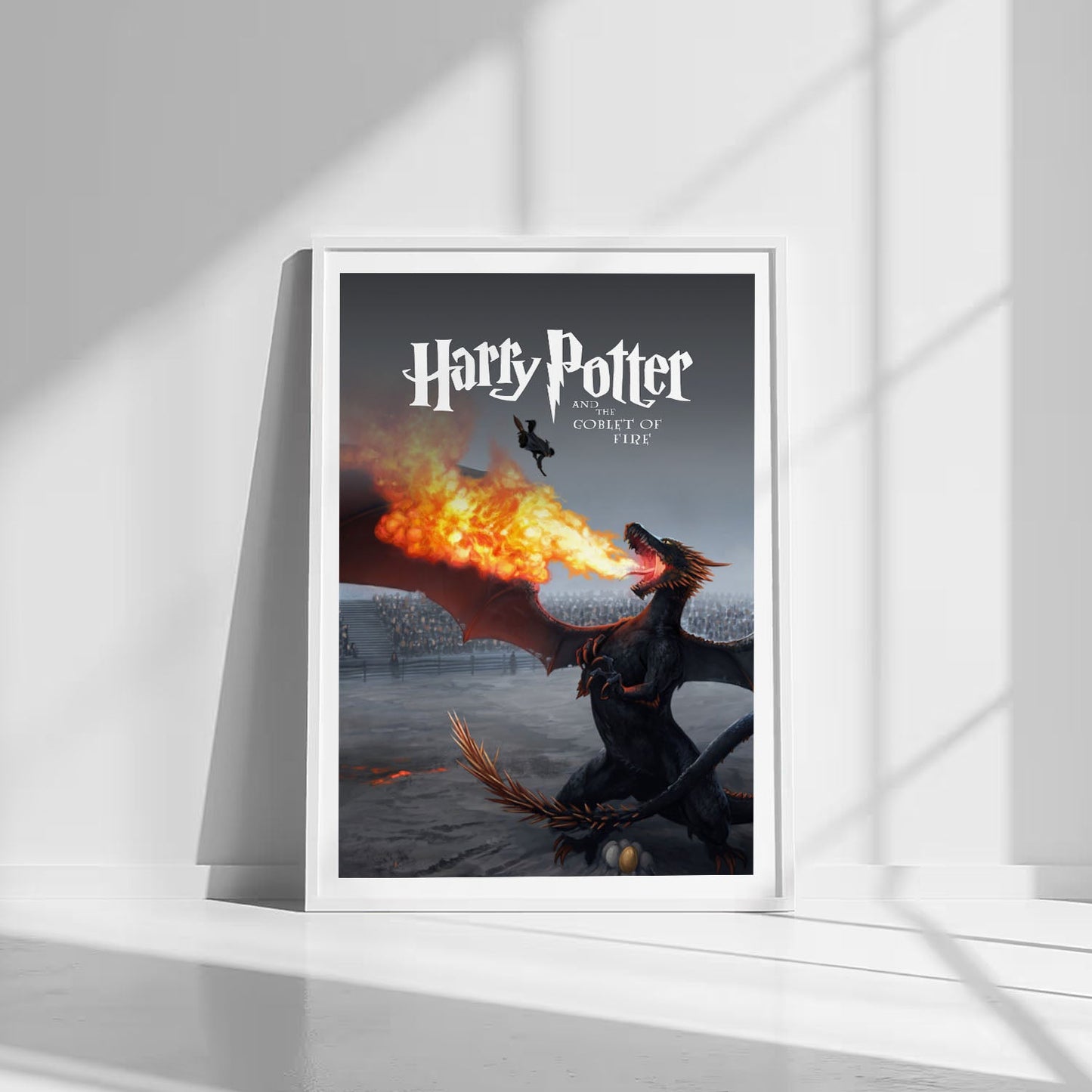 Flex Designs Poster Harry Potter and the Goblet of Fire Minimalist 8 x 10" Home Goods - Movie 2005 Movie Poster