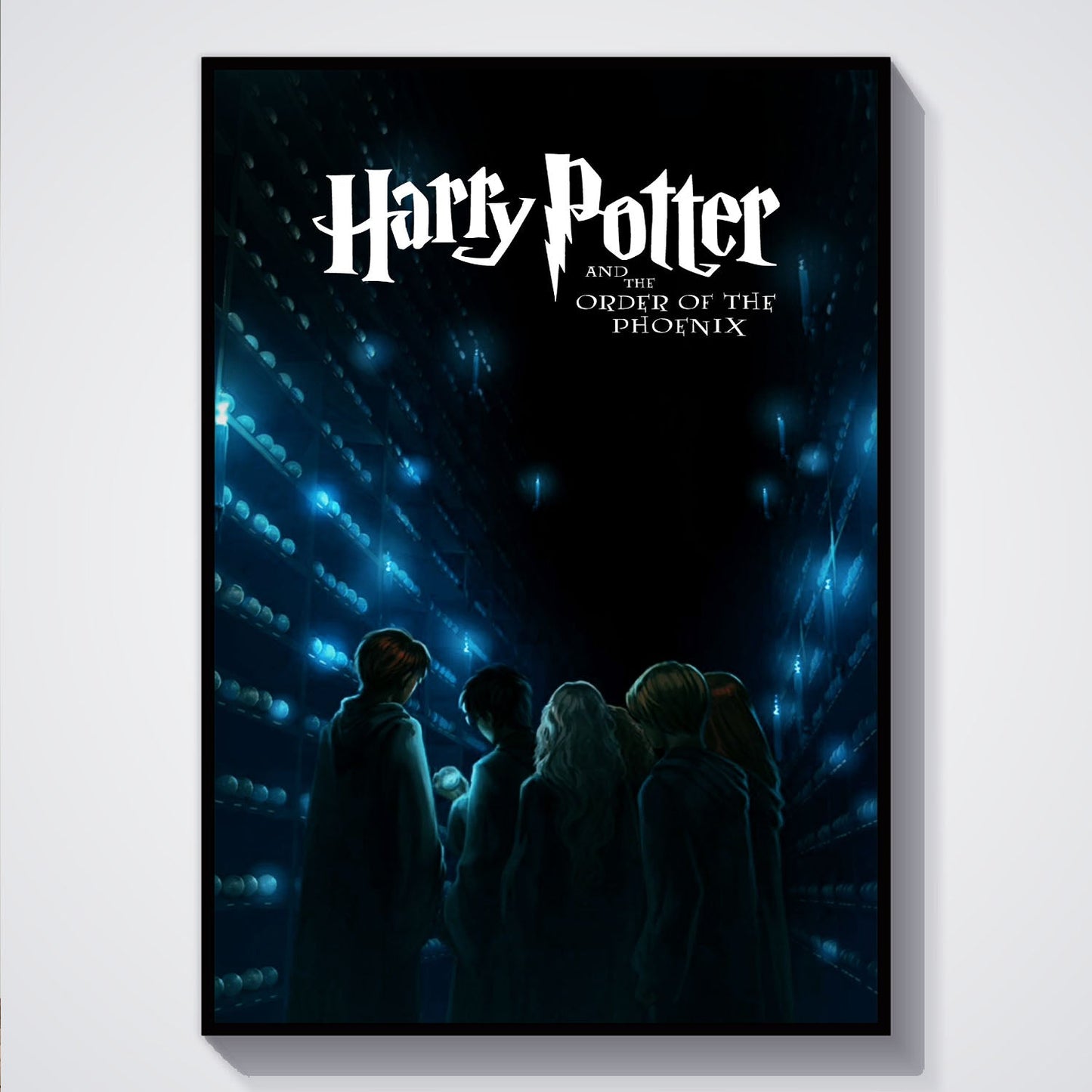 Flex Designs Poster Harry Potter and the Order of the Phoenix Minimalist 5 x 7" Home Goods - Movie 2007 Movie Poster