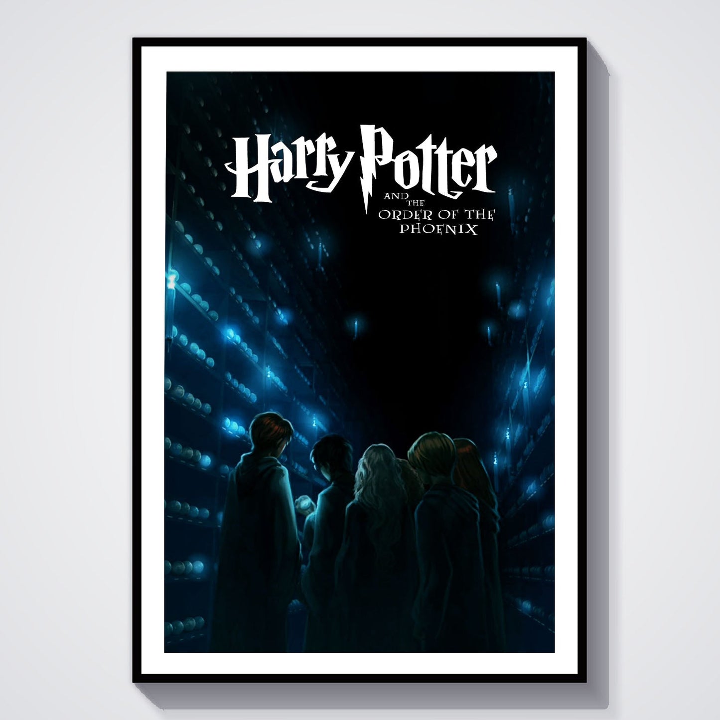 Flex Designs Poster Harry Potter and the Order of the Phoenix Minimalist 8 x 10" Home Goods - Movie 2007 Movie Poster