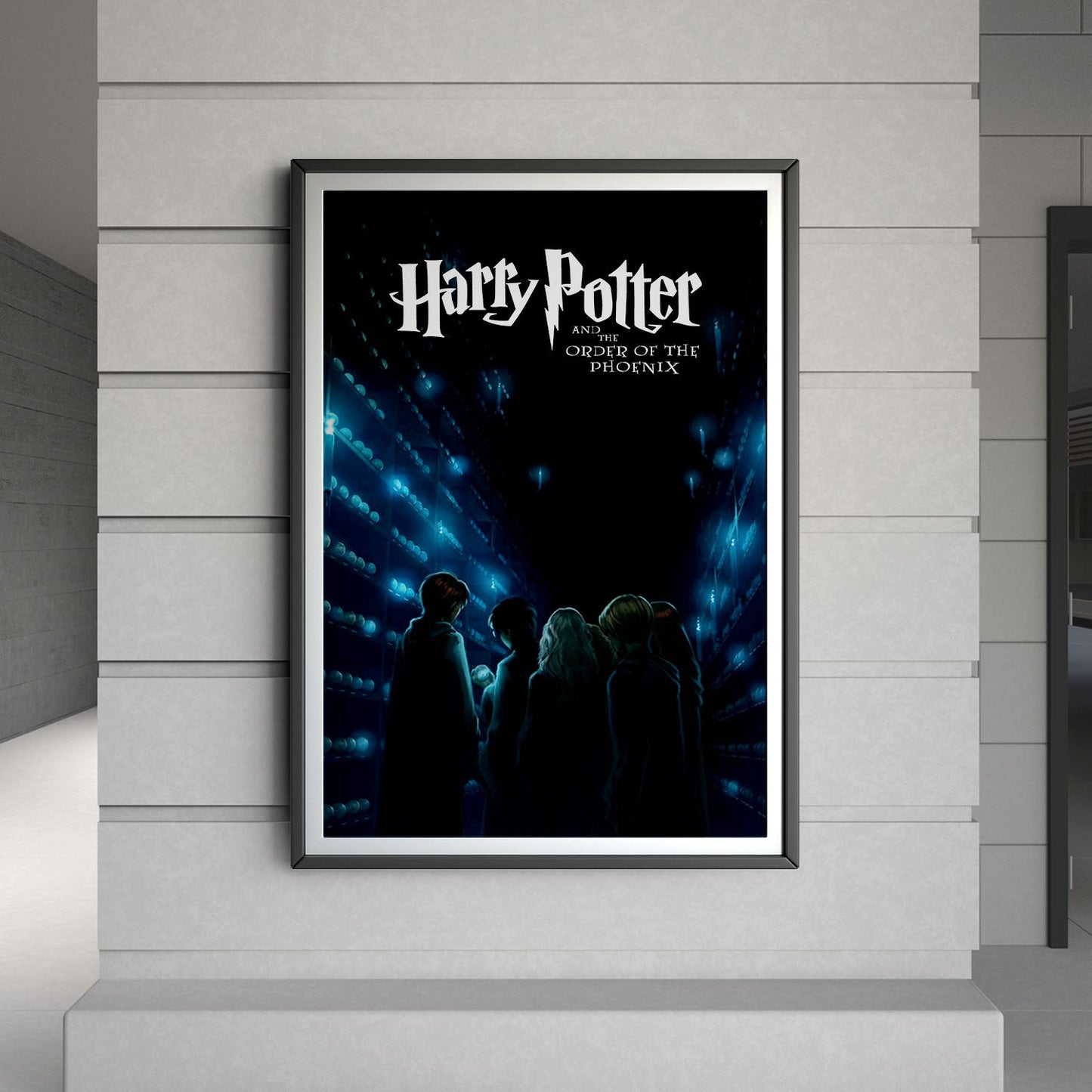 Flex Designs Poster Harry Potter and the Order of the Phoenix Minimalist 8 x 10" Home Goods - Movie 2007 Movie Poster