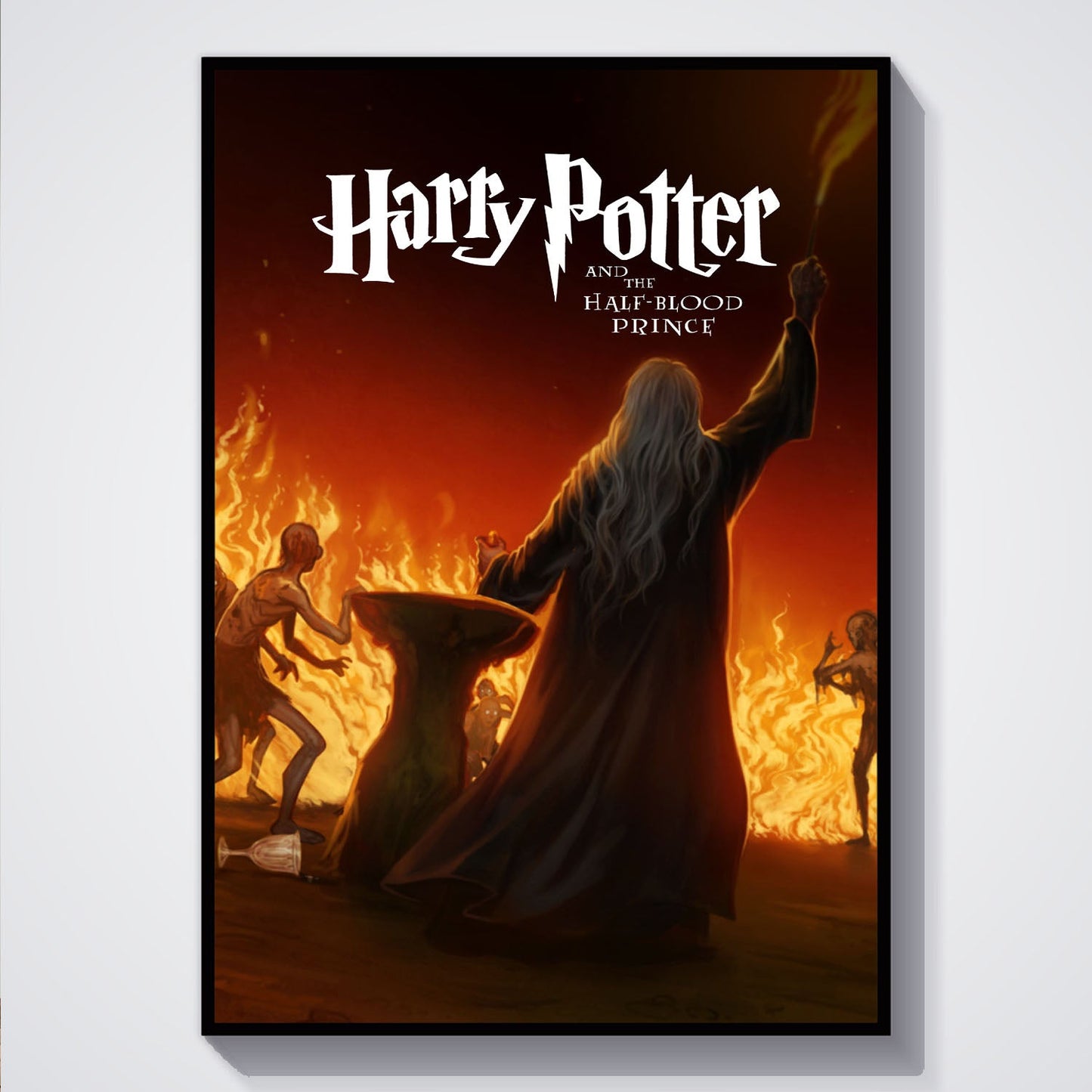Flex Designs Poster Harry Potter and the Half-Blood Prince Minimalist 5 x 7" Home Goods - Movie 2009 Movie Poster