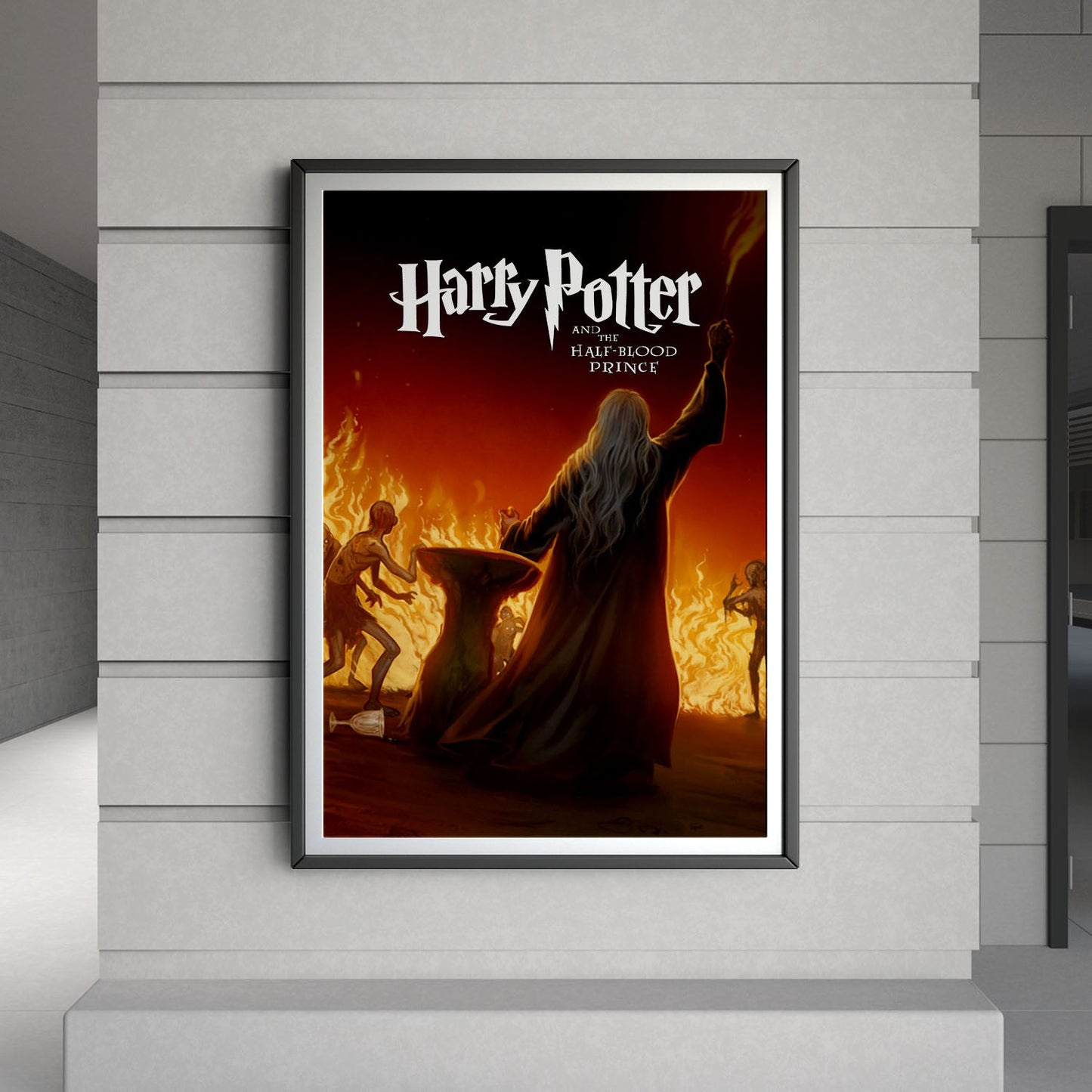 Flex Designs Poster Harry Potter and the Half-Blood Prince Minimalist 8 x 10" Home Goods - Movie 2009 Movie Poster