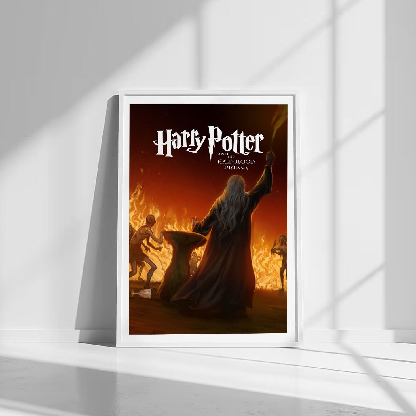 Flex Designs Poster Harry Potter and the Half-Blood Prince Minimalist 8 x 10" Home Goods - Movie 2009 Movie Poster