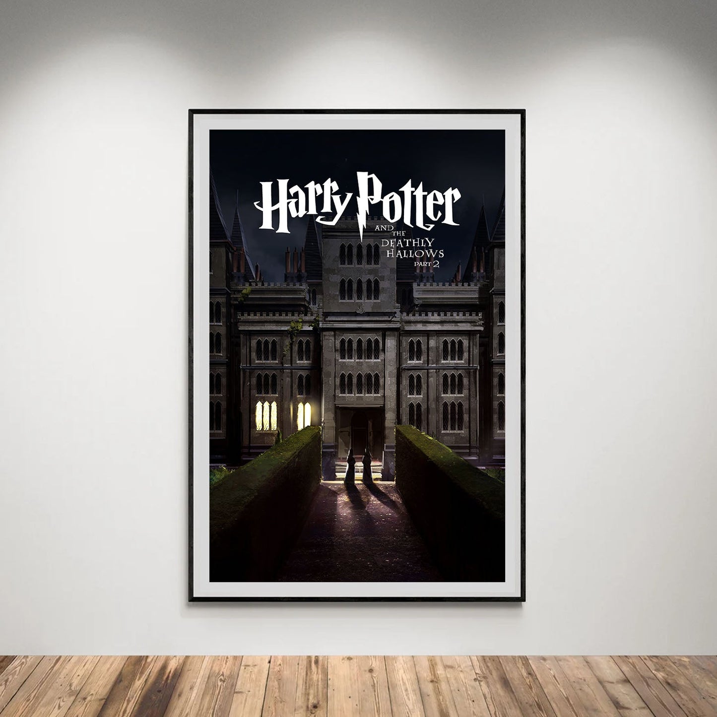 Flex Designs Poster Harry Potter and the Deathly Hallows Part 2 Minimalist 5 x 7" Home Goods - Movie 2011 Movie Poster