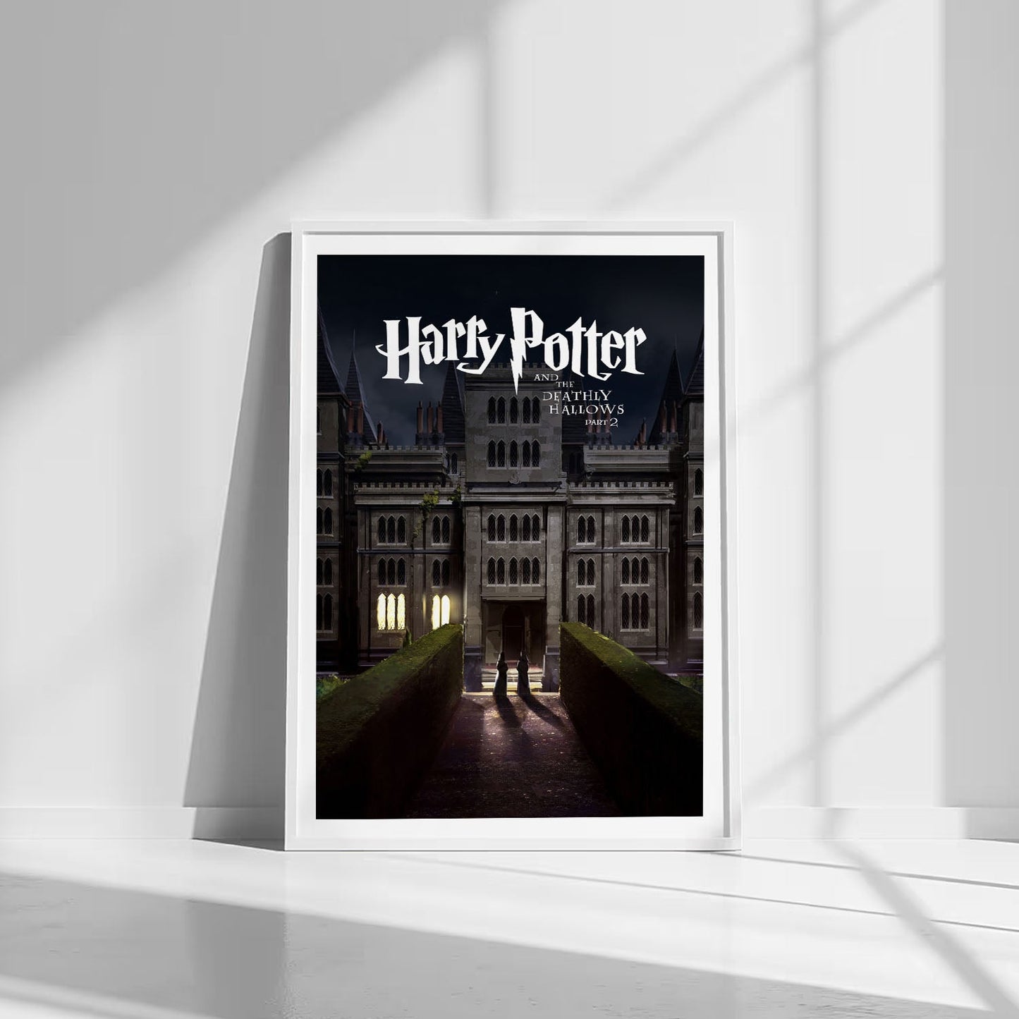 Flex Designs Poster Harry Potter and the Deathly Hallows Part 2 Minimalist 8 x 10" Home Goods - Movie 2011 Movie Poster