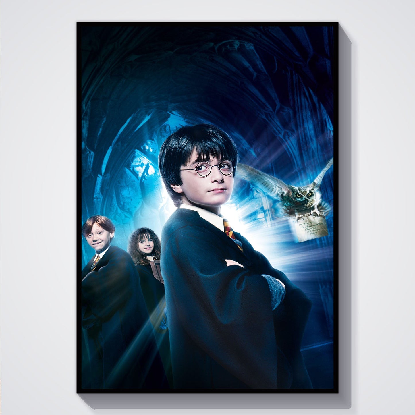 Flex Designs Poster Harry Potter and the Philosophers Stone Textless 5 x 7" Home Goods - Movie 2001 Movie Poster