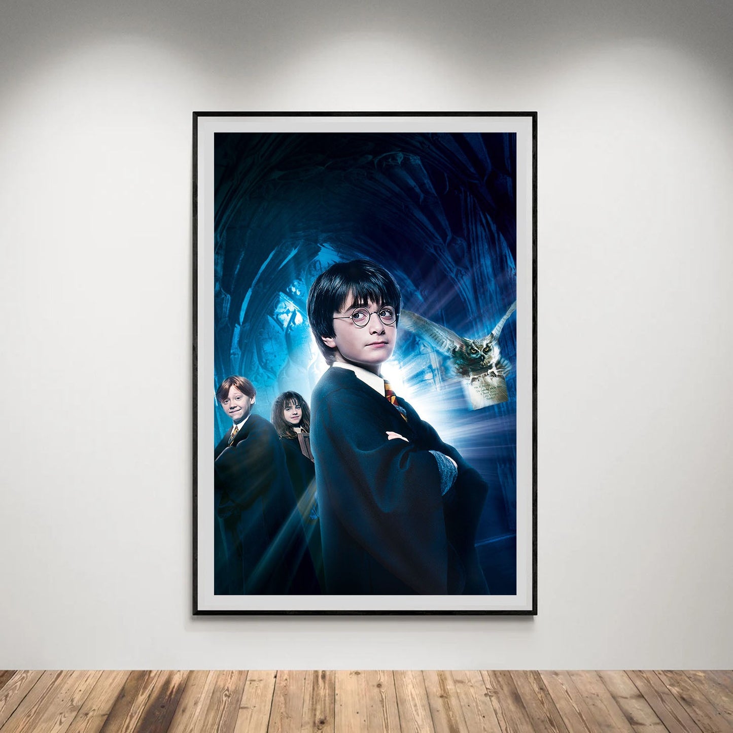 Flex Designs Poster Harry Potter and the Philosophers Stone Textless 5 x 7" Home Goods - Movie 2001 Movie Poster