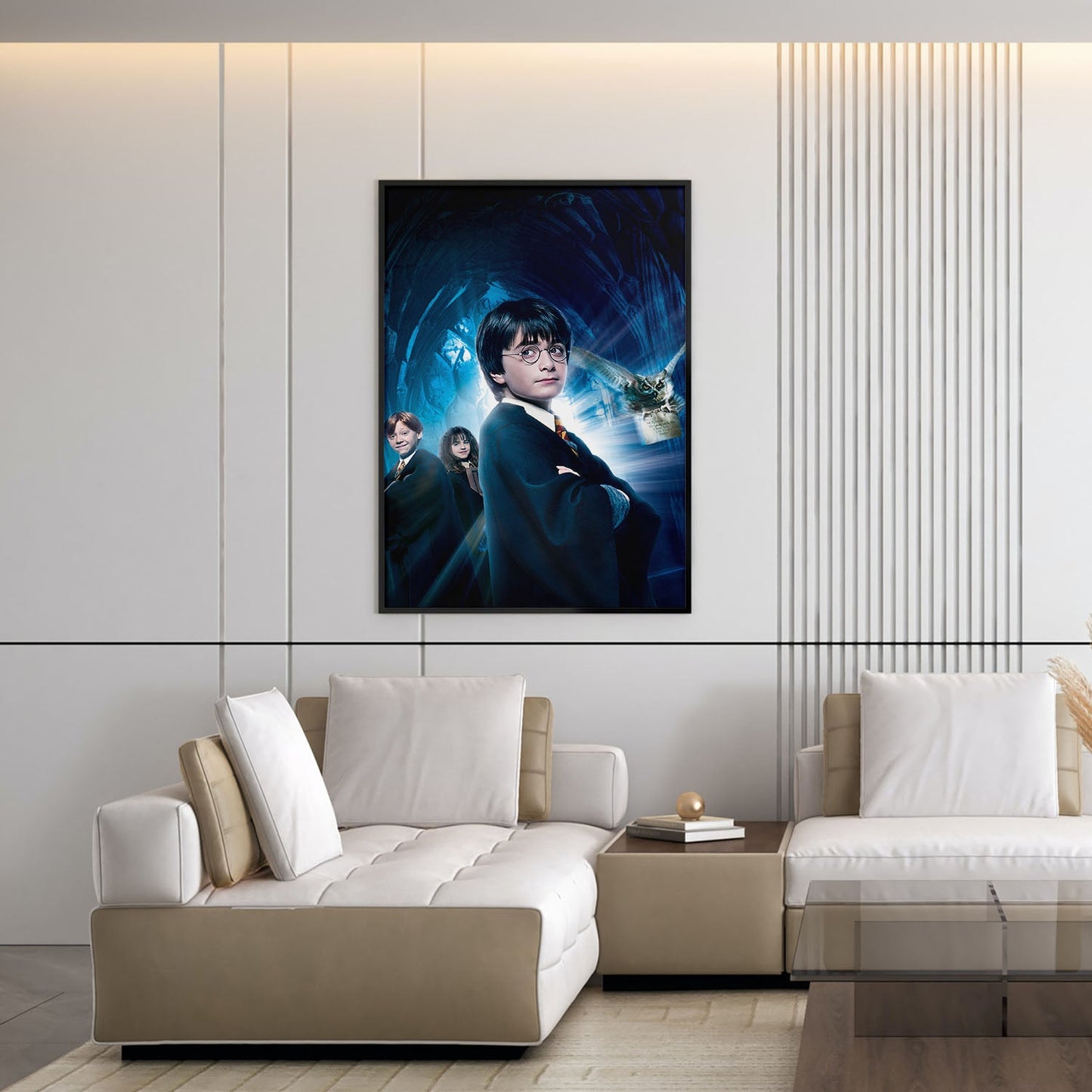 Flex Designs Poster Harry Potter and the Philosophers Stone Textless 5 x 7" Home Goods - Movie 2001 Movie Poster