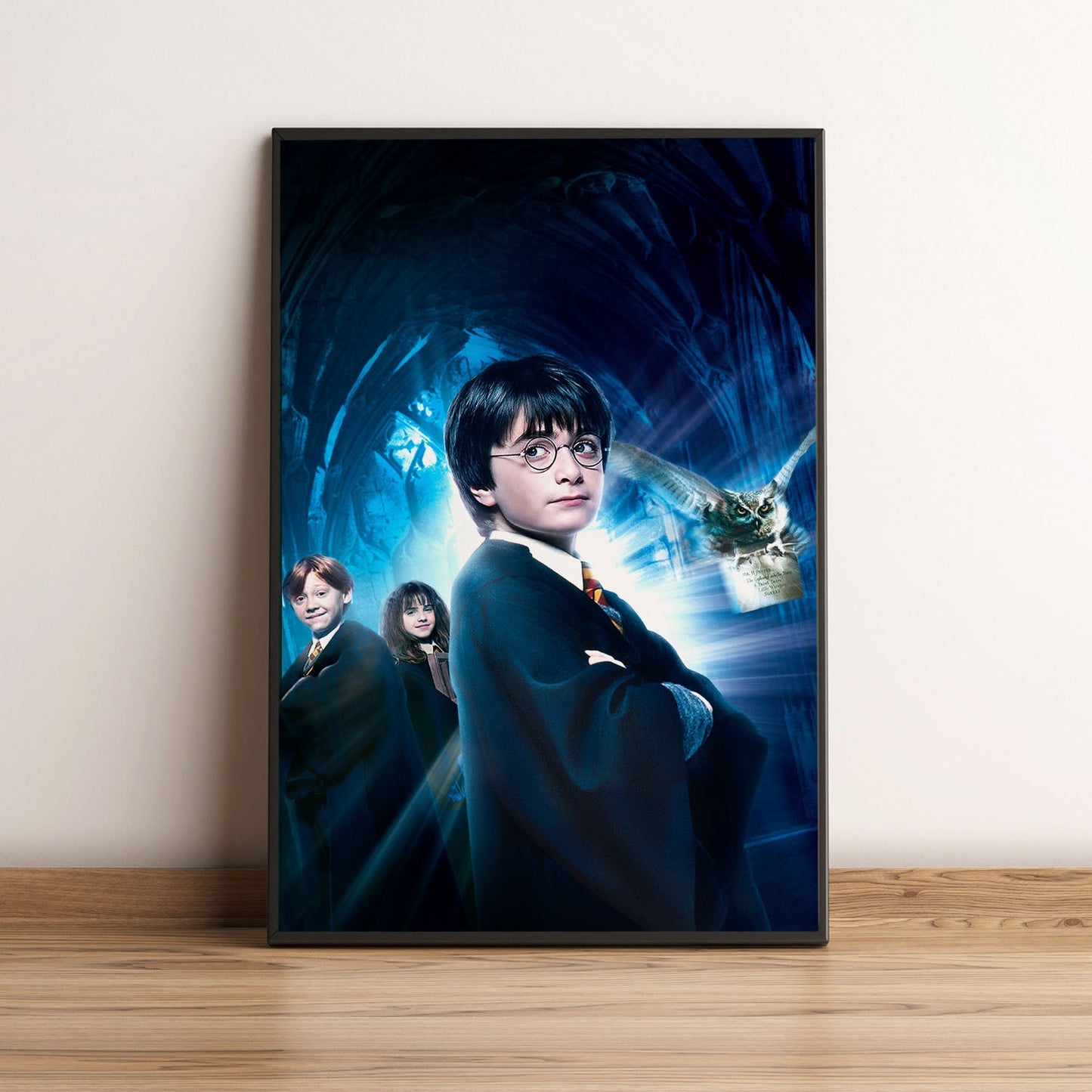 Flex Designs Poster Harry Potter and the Philosophers Stone Textless 5 x 7" Home Goods - Movie 2001 Movie Poster