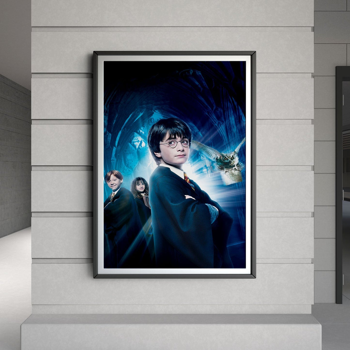 Flex Designs Poster Harry Potter and the Philosophers Stone Textless 8 x 10" Home Goods - Movie 2001 Movie Poster