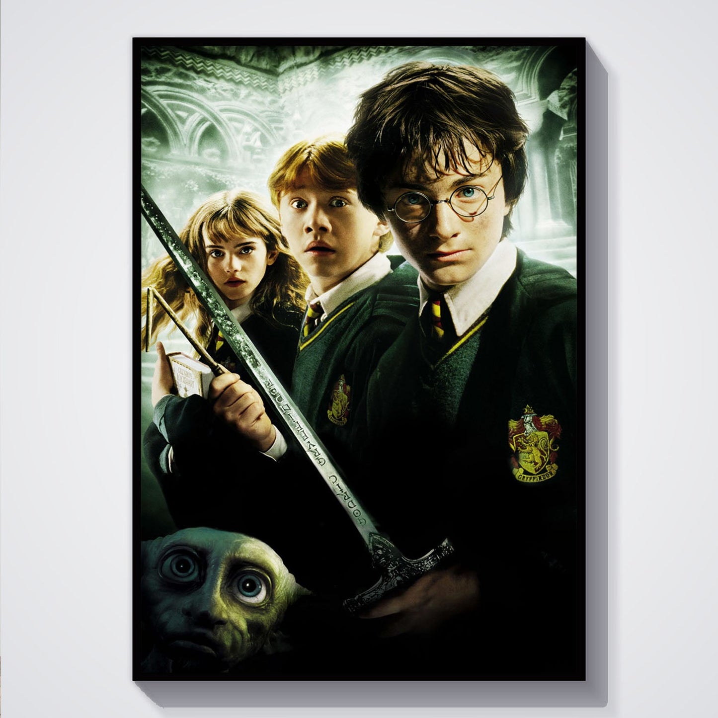Flex Designs Poster Harry Potter and the Chamber of Secrets Textless 5 x 7" Home Goods - Movie 2002 Movie Poster