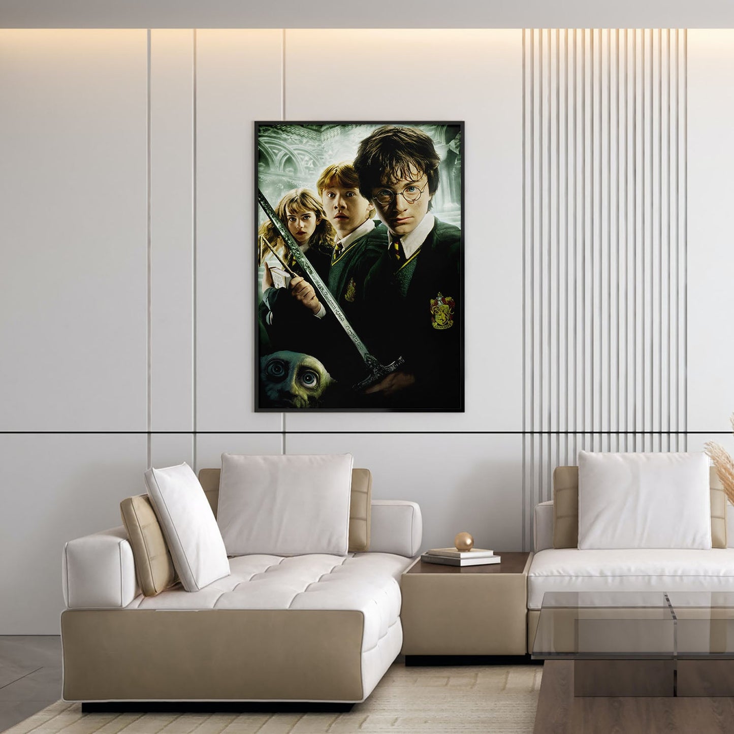 Flex Designs Poster Harry Potter and the Chamber of Secrets Textless 5 x 7" Home Goods - Movie 2002 Movie Poster